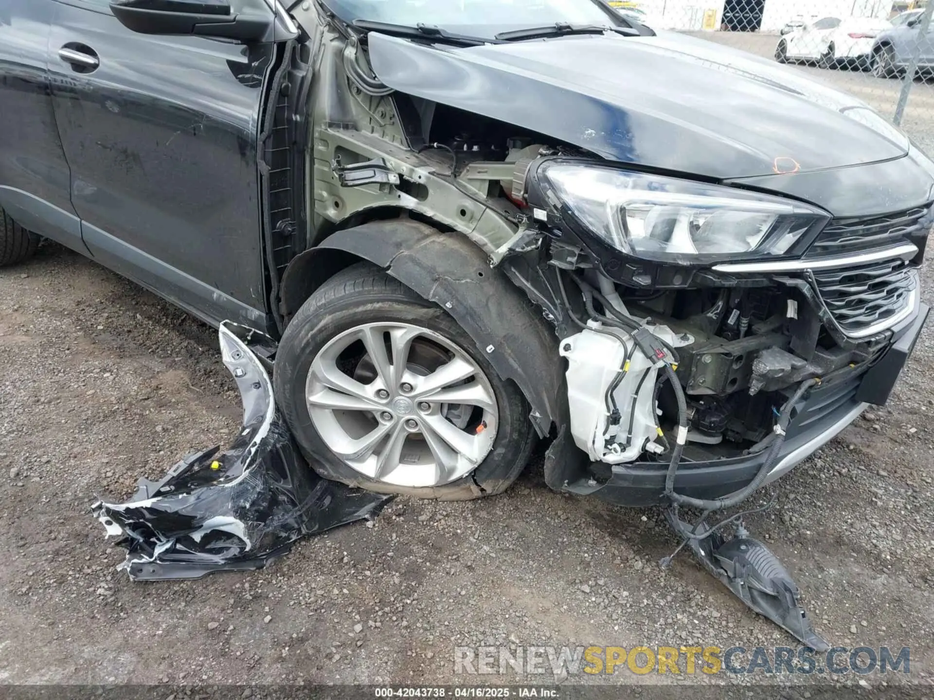 6 Photograph of a damaged car KL4MMCSL7NB060507 BUICK ENCORE GX 2022