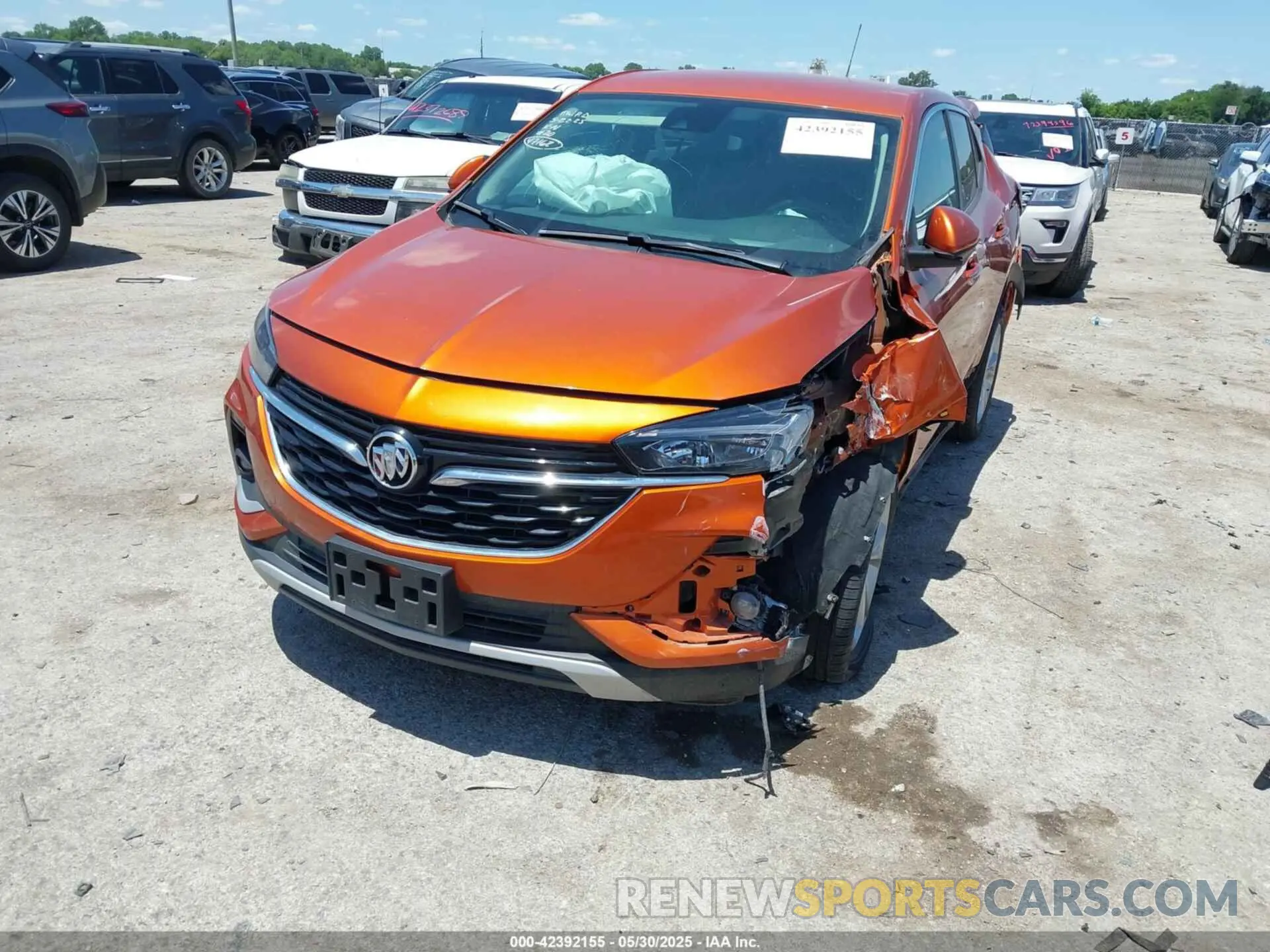 2 Photograph of a damaged car KL4MMCSLXNB013648 BUICK ENCORE GX 2022