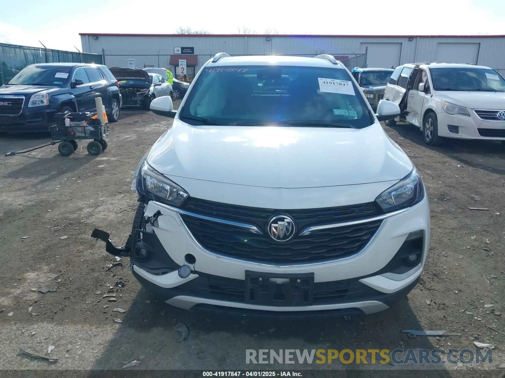 11 Photograph of a damaged car KL4MMDS25NB121334 BUICK ENCORE GX 2022
