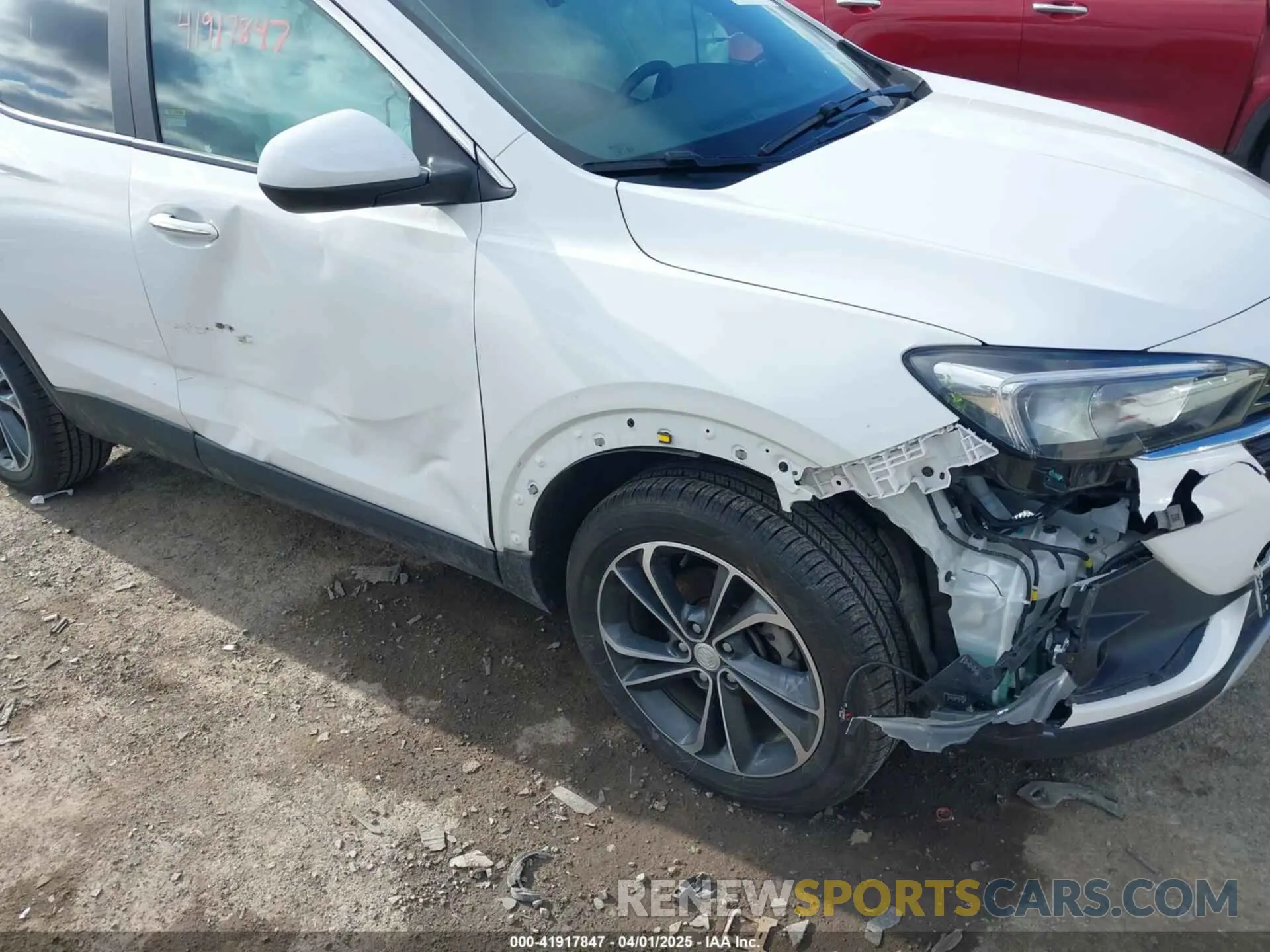 6 Photograph of a damaged car KL4MMDS25NB121334 BUICK ENCORE GX 2022