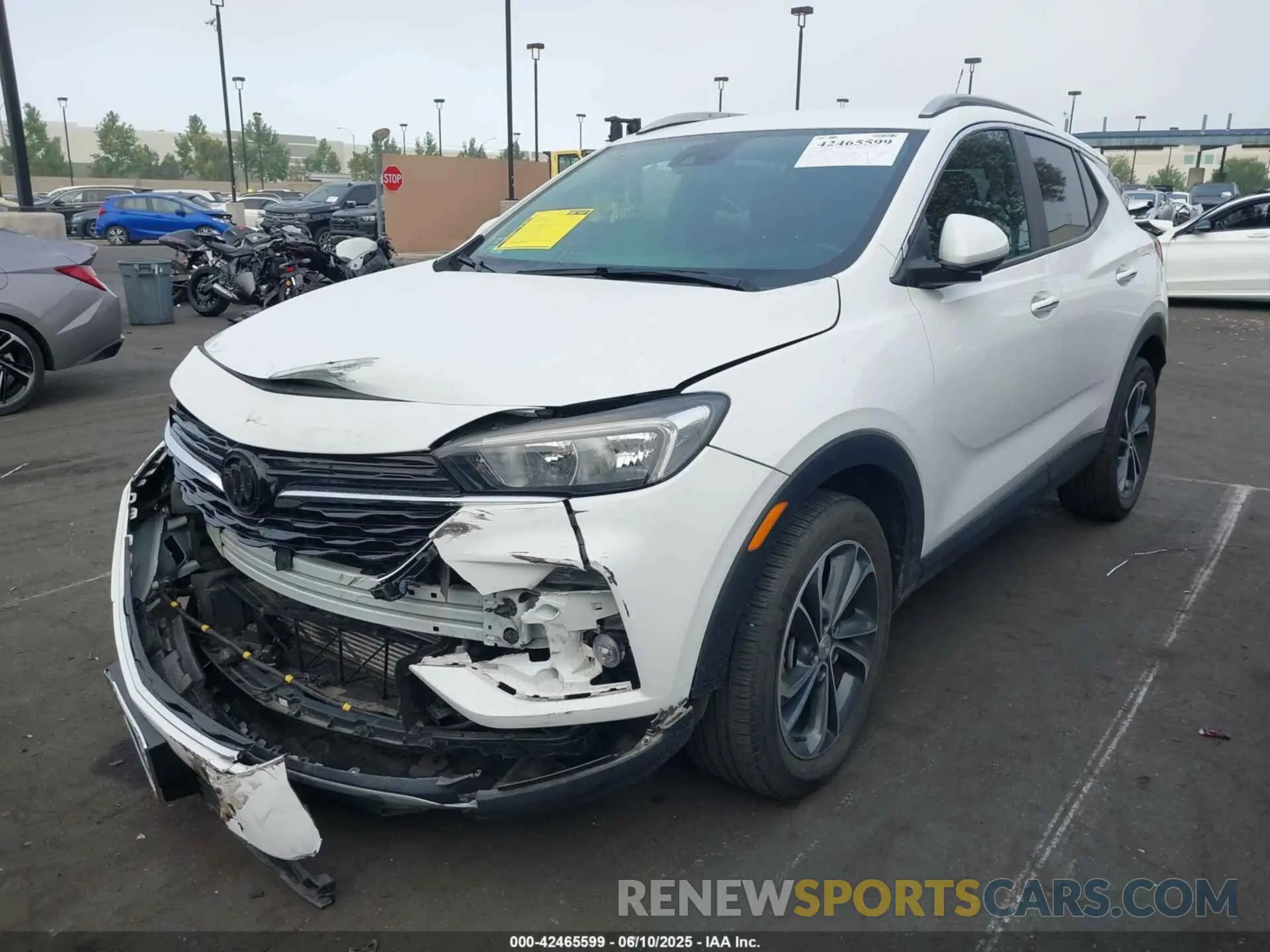 2 Photograph of a damaged car KL4MMDS26NB095858 BUICK ENCORE GX 2022