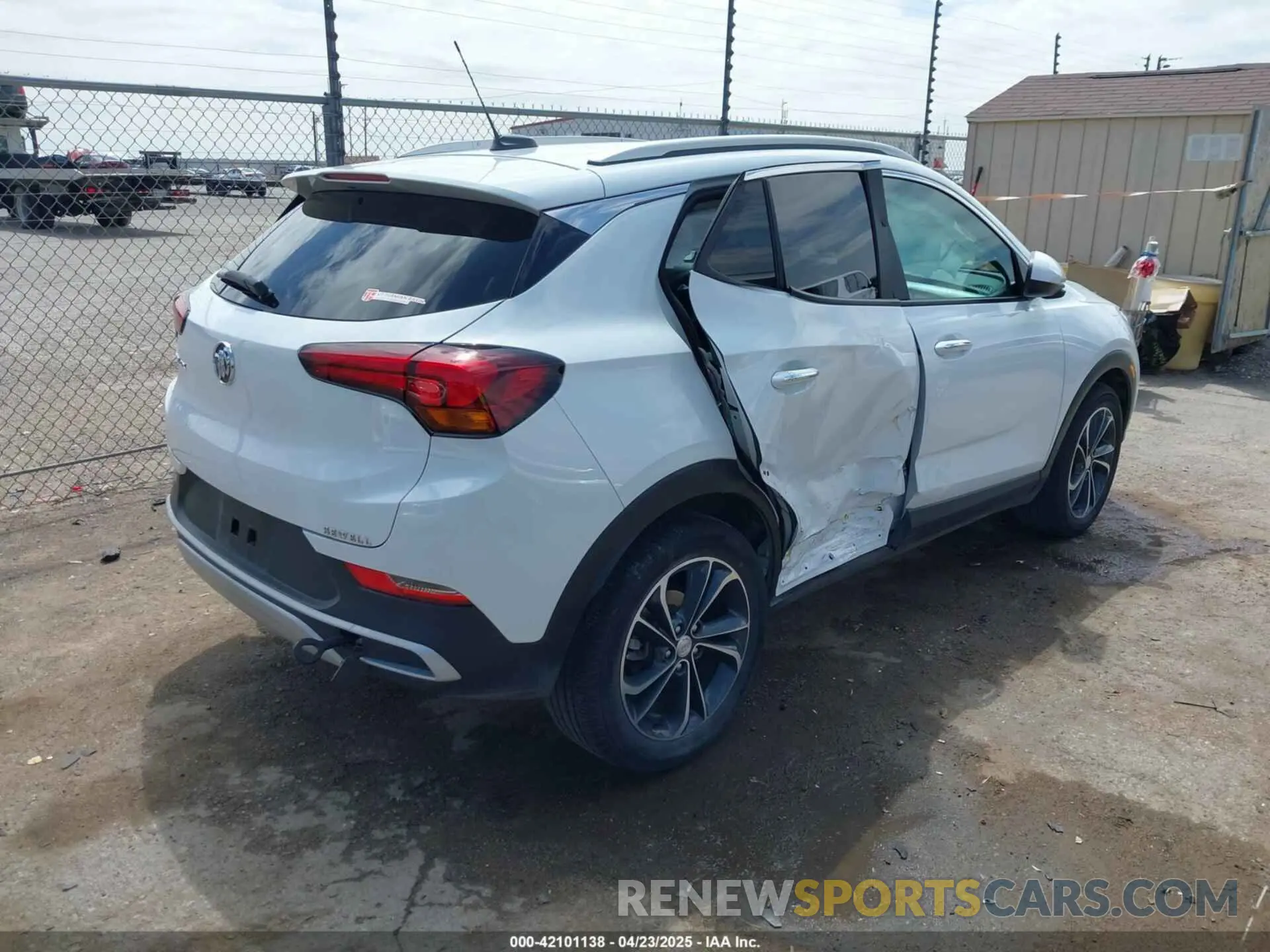 4 Photograph of a damaged car KL4MMDS28NB106259 BUICK ENCORE GX 2022