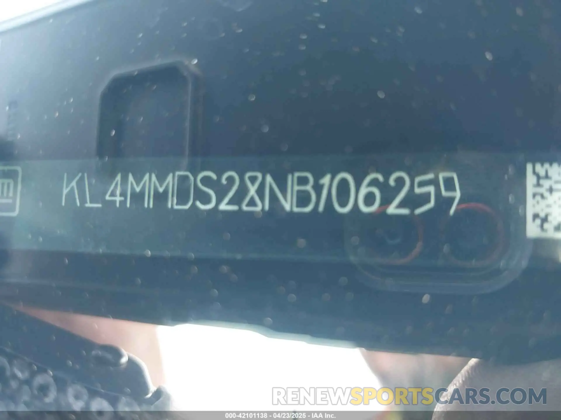 9 Photograph of a damaged car KL4MMDS28NB106259 BUICK ENCORE GX 2022