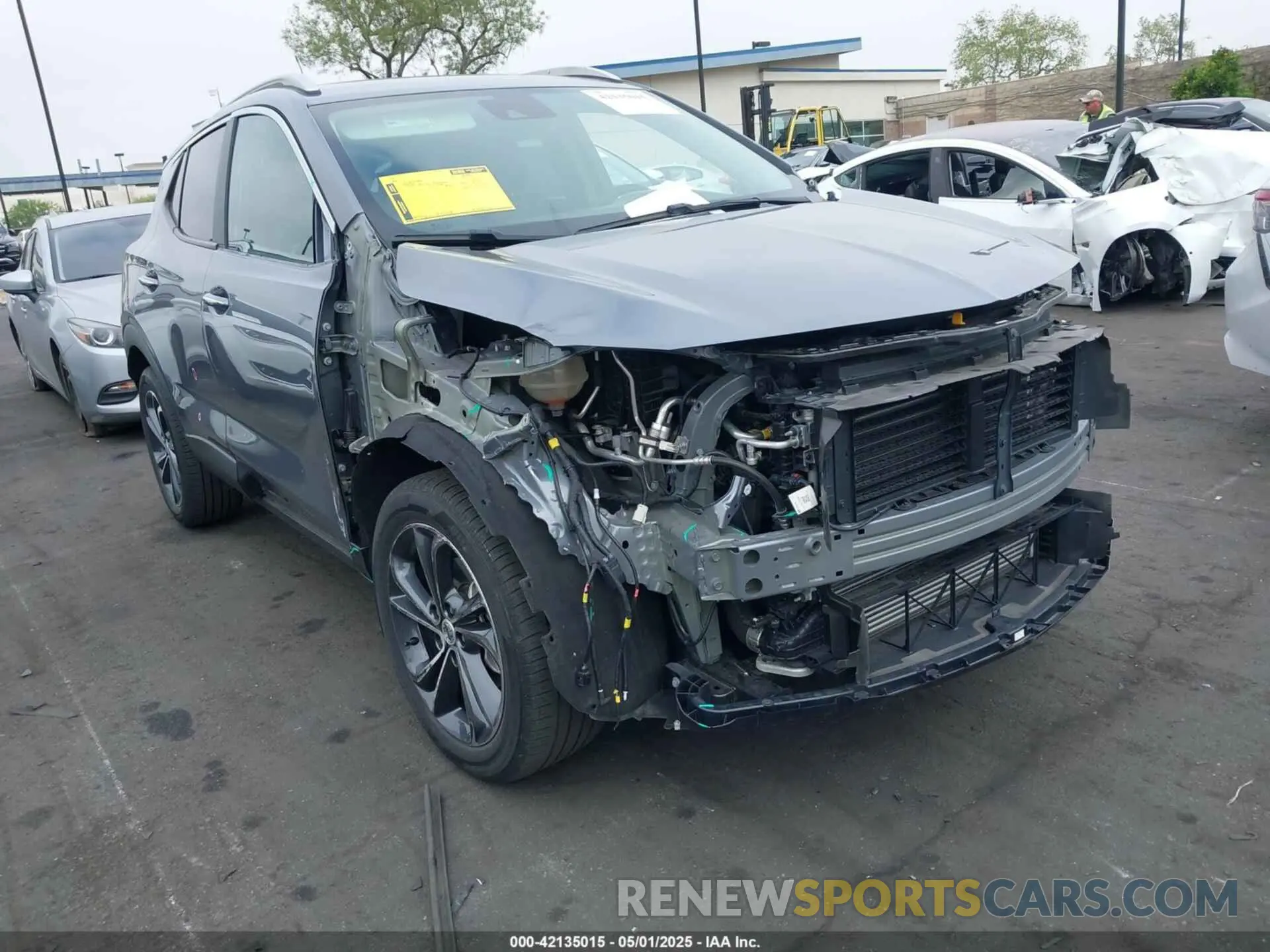 1 Photograph of a damaged car KL4MMDSL3NB029227 BUICK ENCORE GX 2022