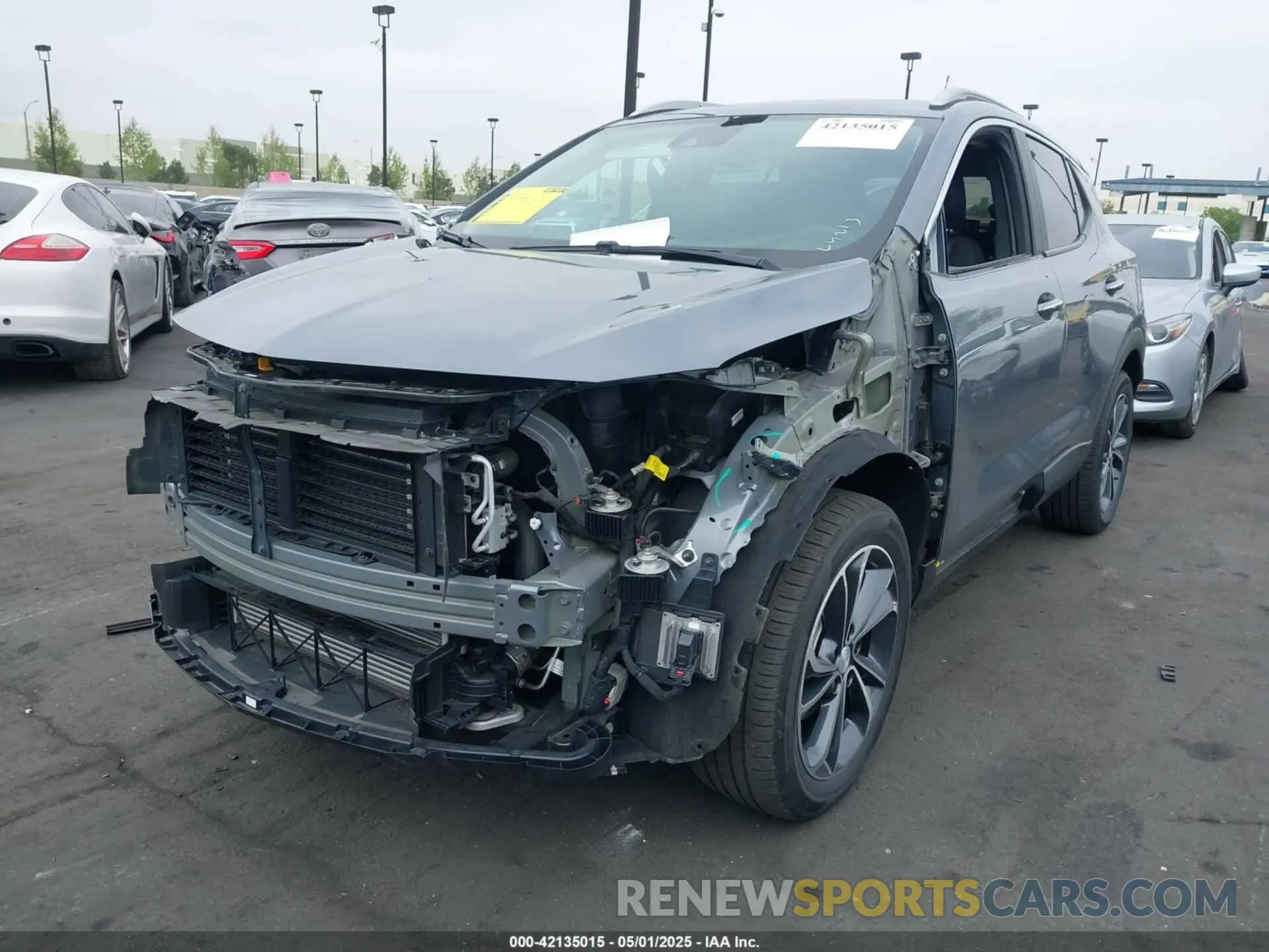 2 Photograph of a damaged car KL4MMDSL3NB029227 BUICK ENCORE GX 2022