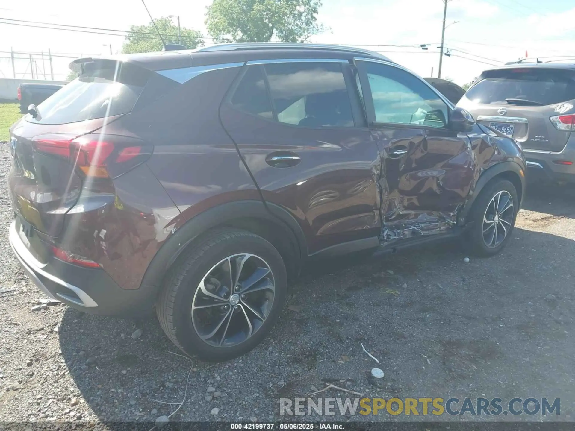4 Photograph of a damaged car KL4MMDSL3NB049591 BUICK ENCORE GX 2022