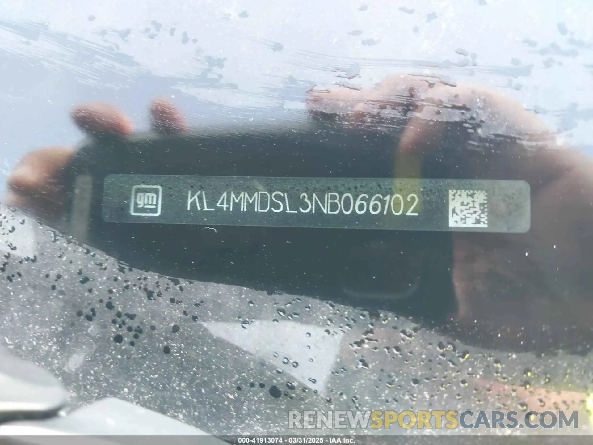 9 Photograph of a damaged car KL4MMDSL3NB066102 BUICK ENCORE GX 2022