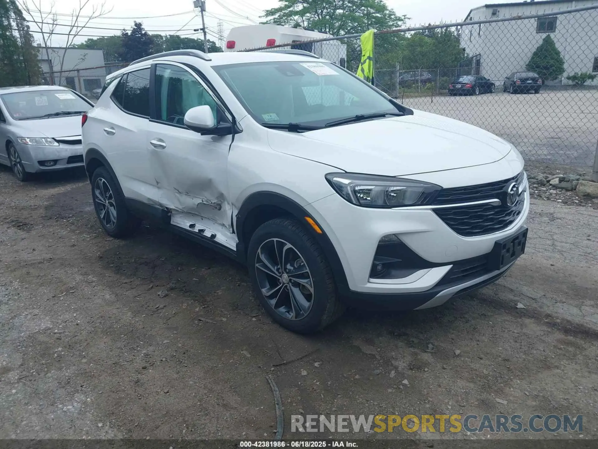 1 Photograph of a damaged car KL4MMESL1NB141773 BUICK ENCORE GX 2022