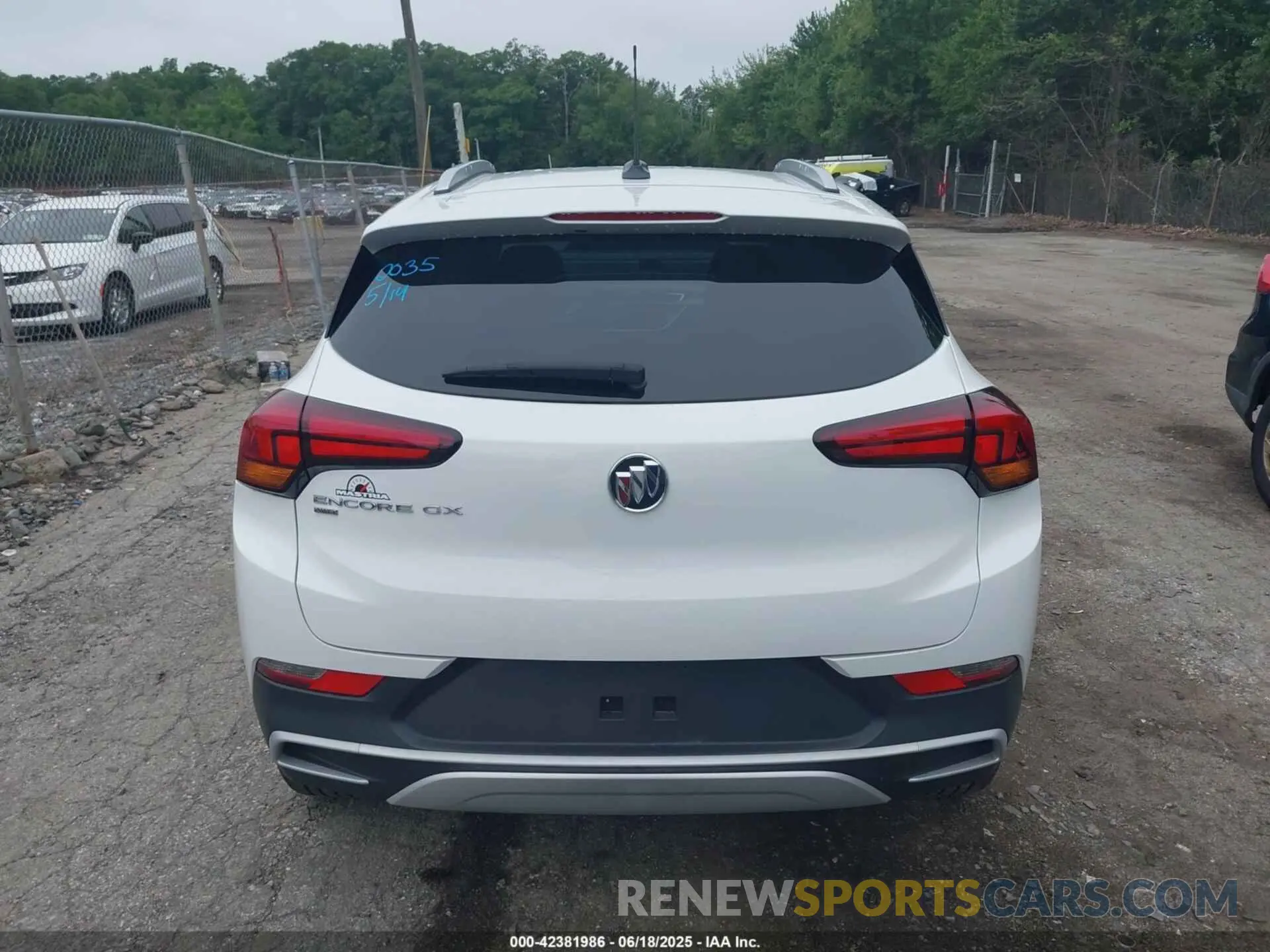 16 Photograph of a damaged car KL4MMESL1NB141773 BUICK ENCORE GX 2022