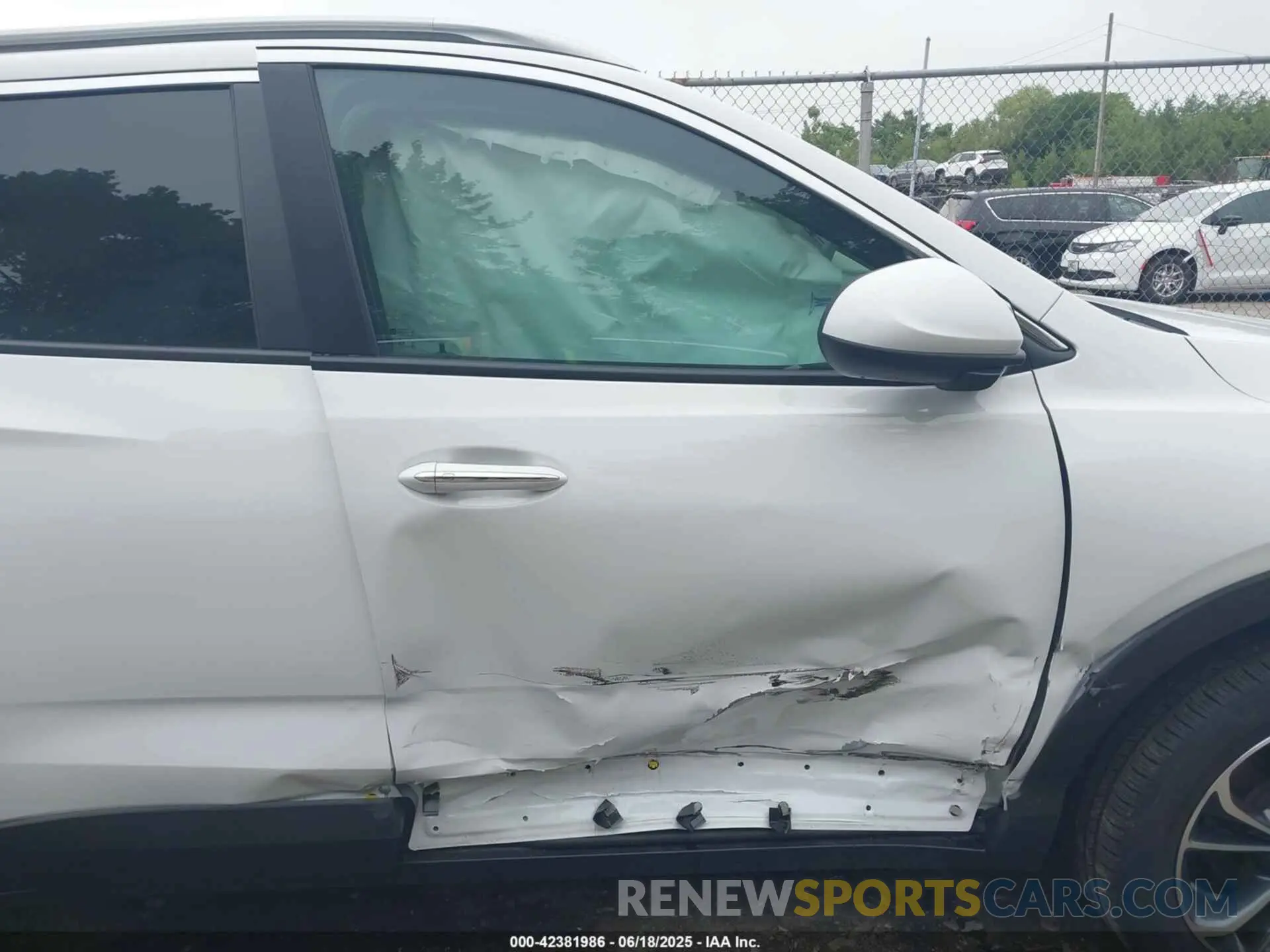 6 Photograph of a damaged car KL4MMESL1NB141773 BUICK ENCORE GX 2022