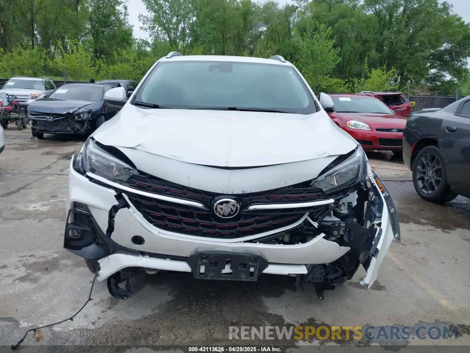 12 Photograph of a damaged car KL4MMESL4NB122084 BUICK ENCORE GX 2022