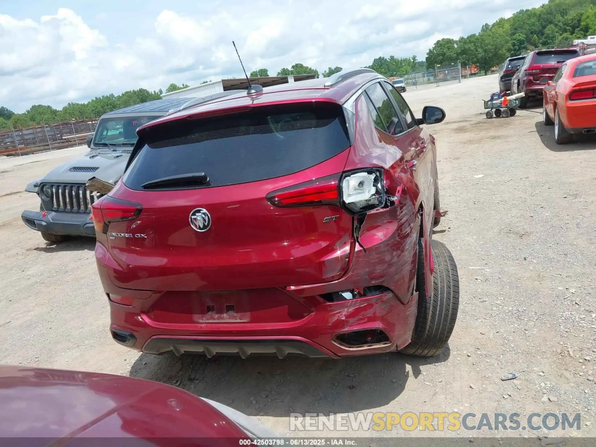 15 Photograph of a damaged car KL4MMESL4NB142853 BUICK ENCORE GX 2022