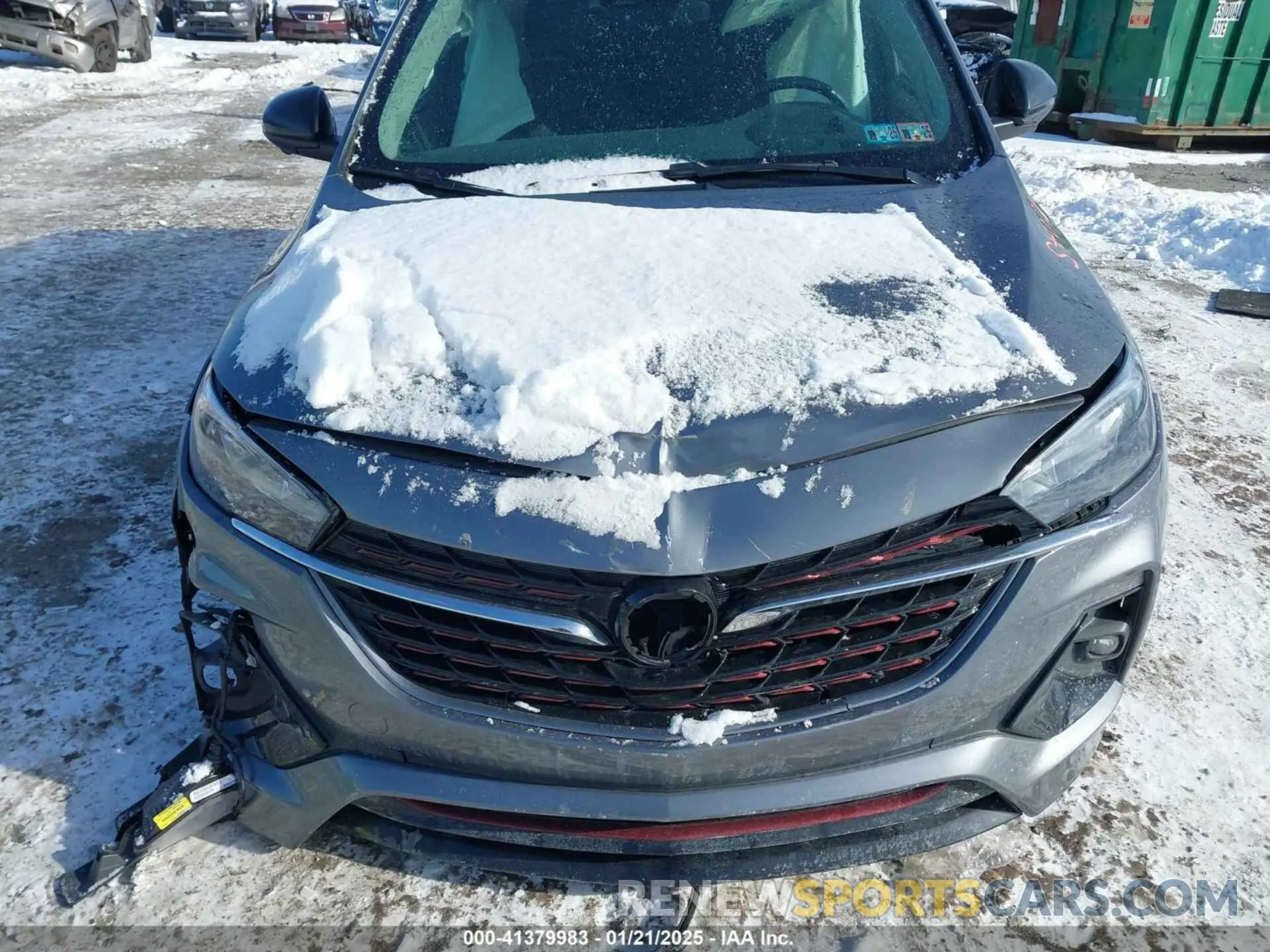 11 Photograph of a damaged car KL4MMESL8NB044182 BUICK ENCORE GX 2022
