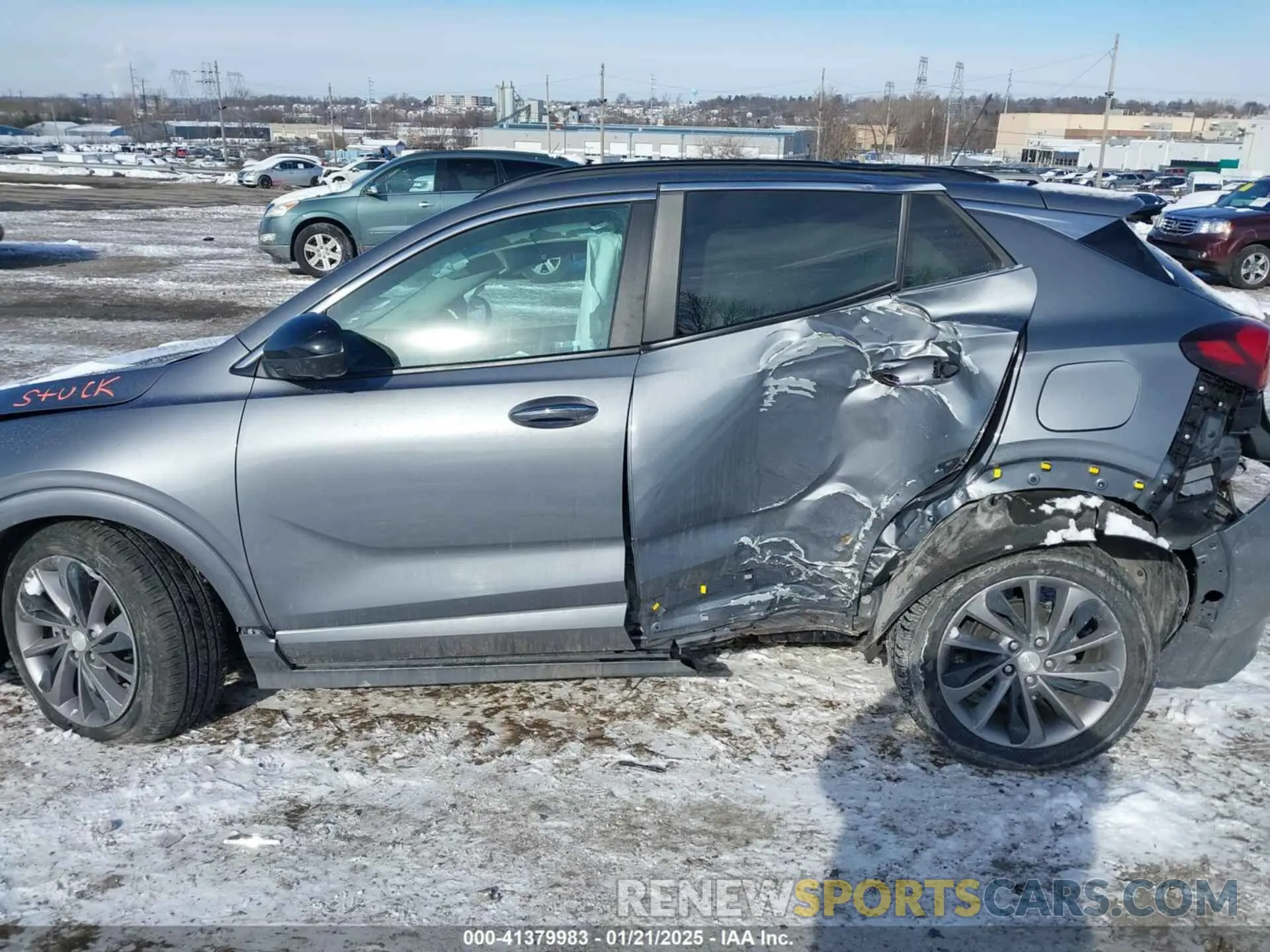 13 Photograph of a damaged car KL4MMESL8NB044182 BUICK ENCORE GX 2022
