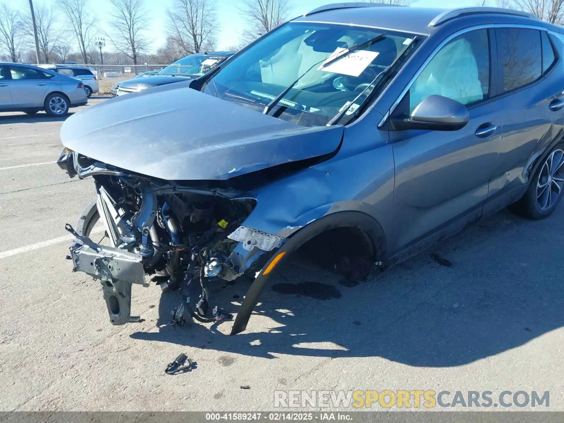 6 Photograph of a damaged car KL4MMESL9NB026502 BUICK ENCORE GX 2022