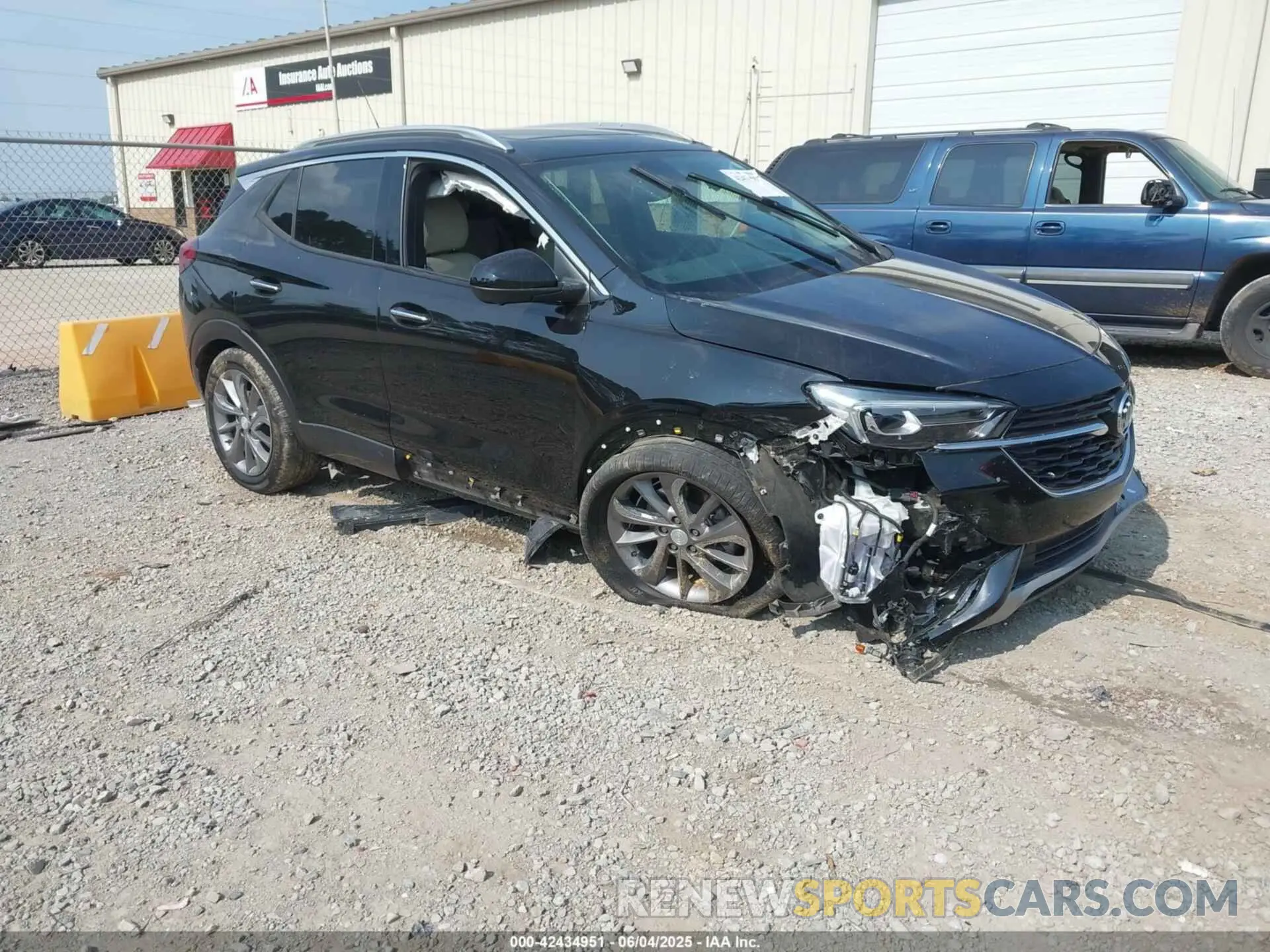 1 Photograph of a damaged car KL4MMFSL9NB073714 BUICK ENCORE GX 2022