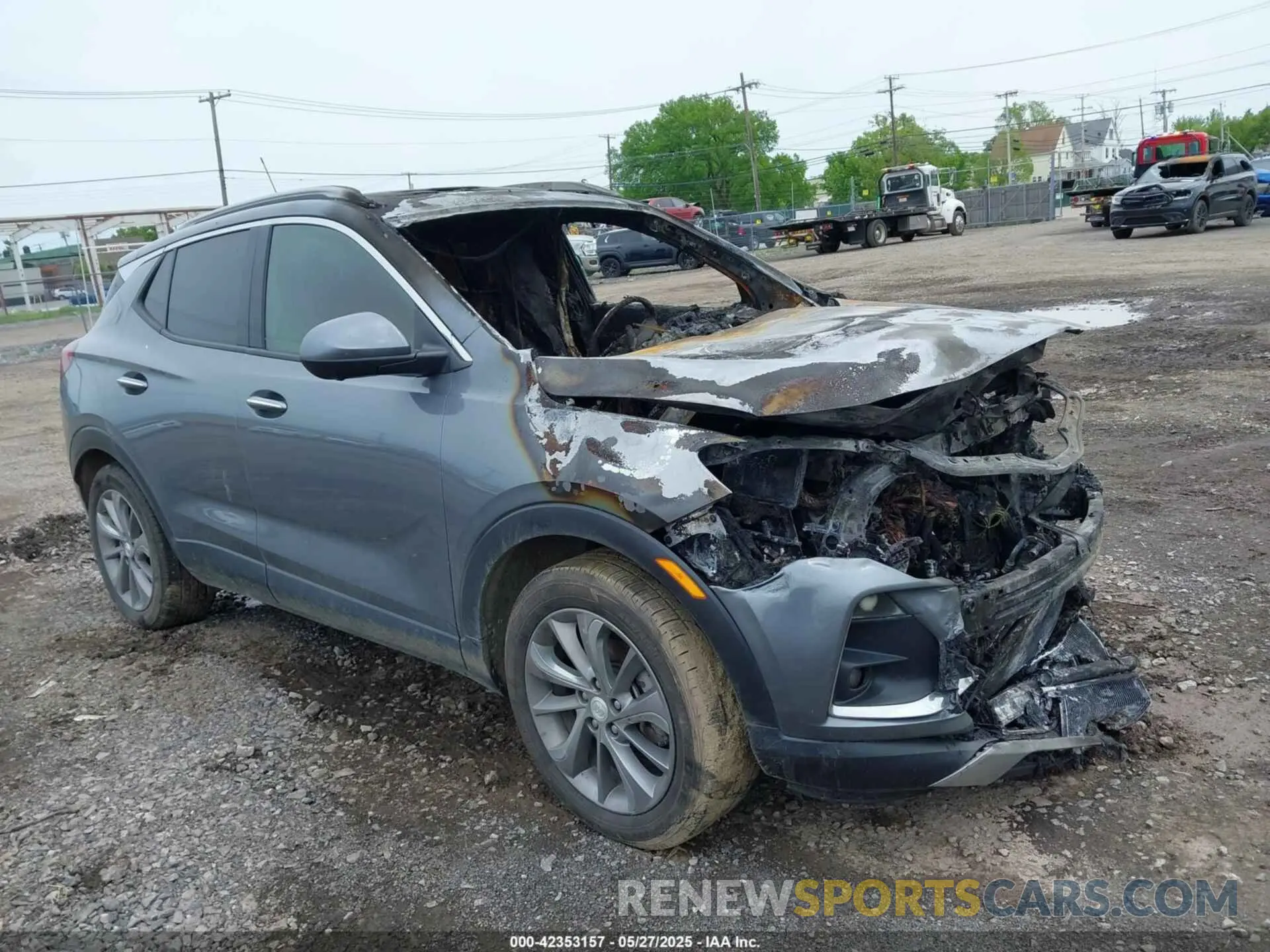 1 Photograph of a damaged car KL4MMGSL2NB024182 BUICK ENCORE GX 2022