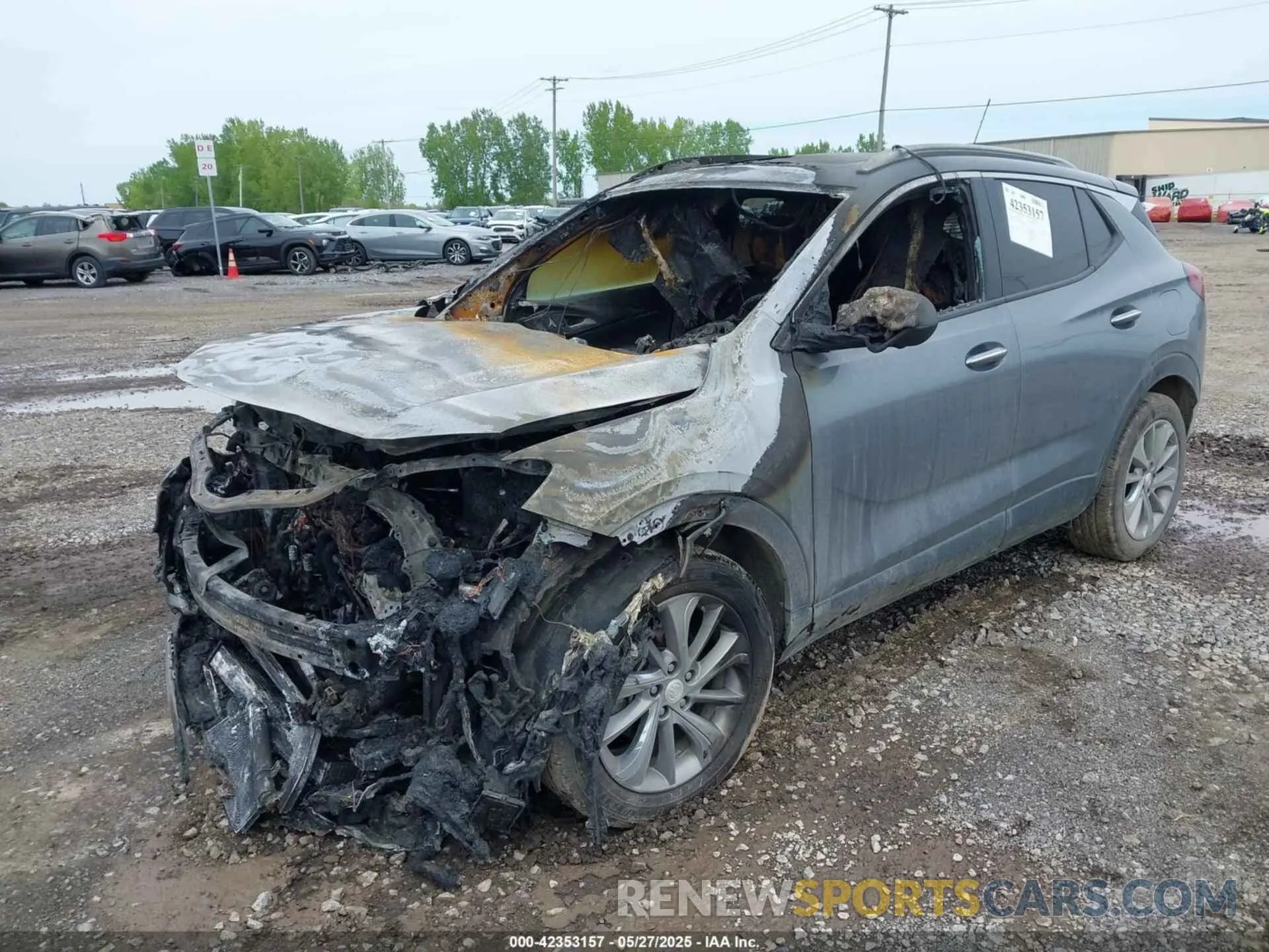 2 Photograph of a damaged car KL4MMGSL2NB024182 BUICK ENCORE GX 2022
