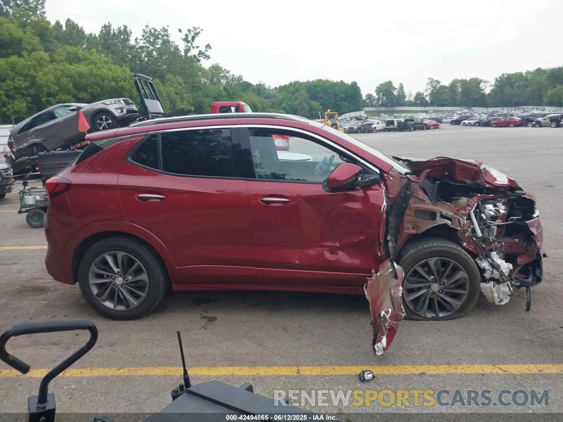 14 Photograph of a damaged car KL4MMGSL2NB026384 BUICK ENCORE GX 2022