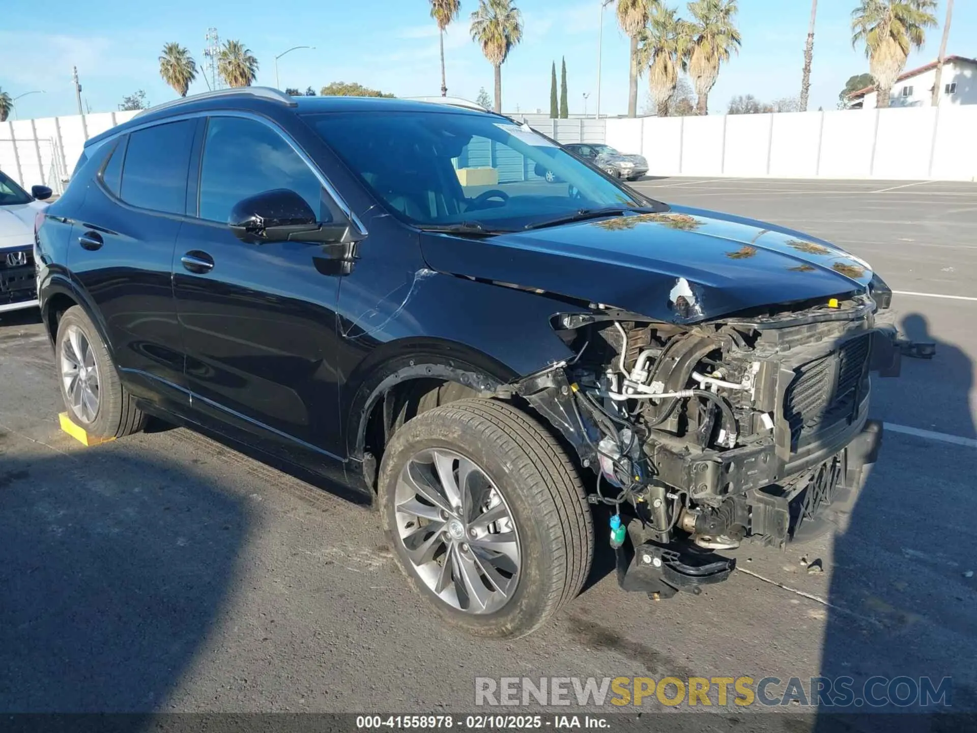 1 Photograph of a damaged car KL4MMGSL5NB035550 BUICK ENCORE GX 2022