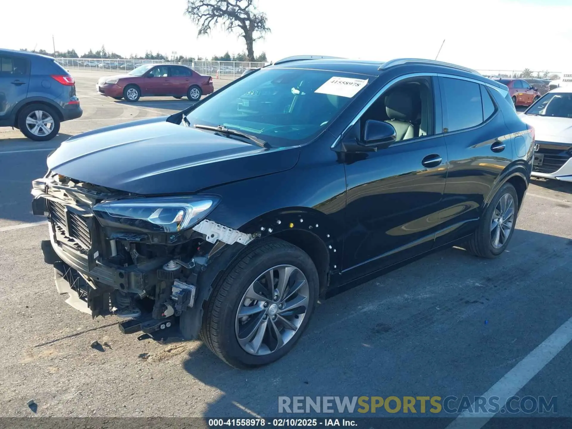 2 Photograph of a damaged car KL4MMGSL5NB035550 BUICK ENCORE GX 2022