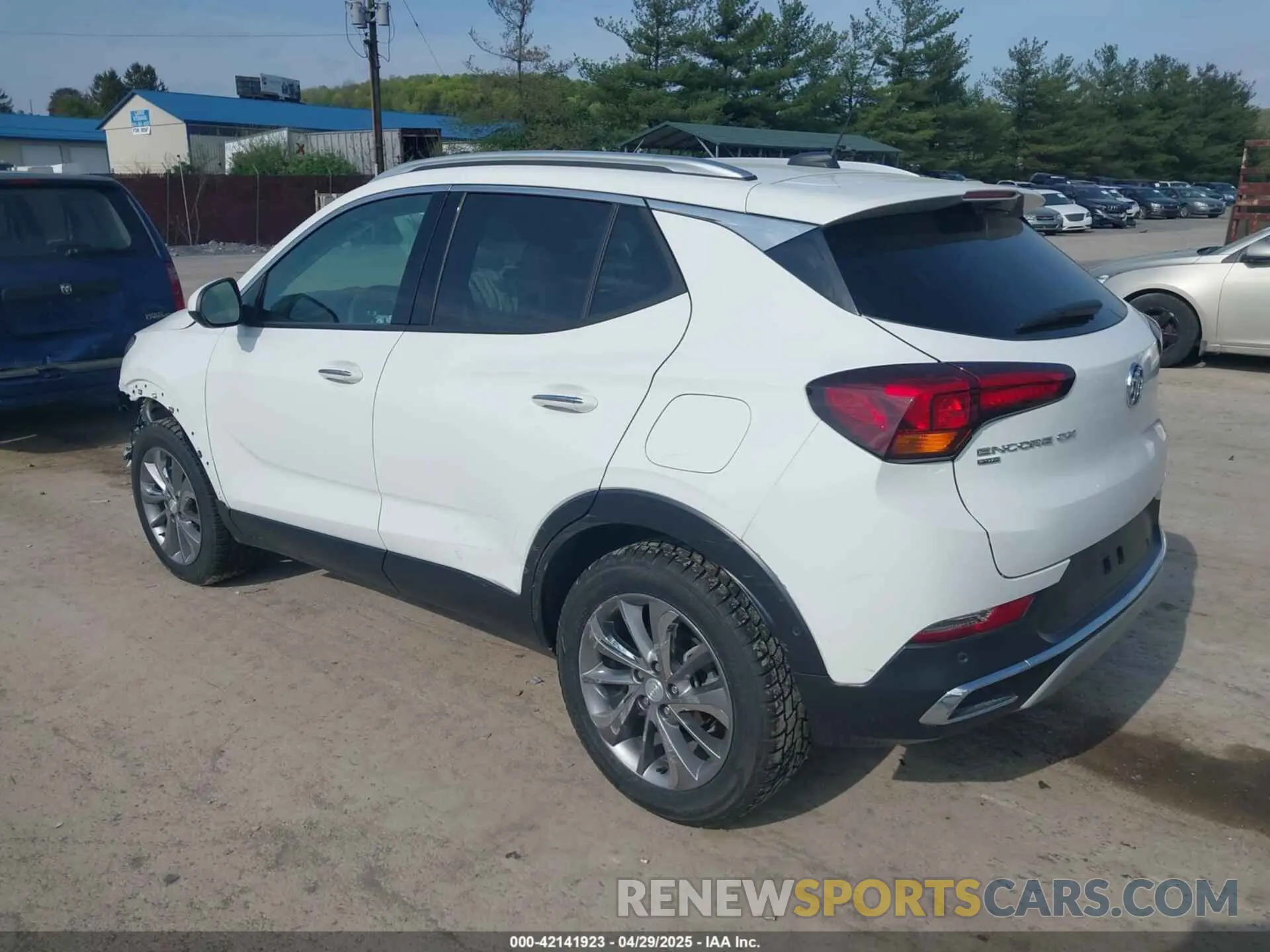 3 Photograph of a damaged car KL4MMGSL8NB136727 BUICK ENCORE GX 2022