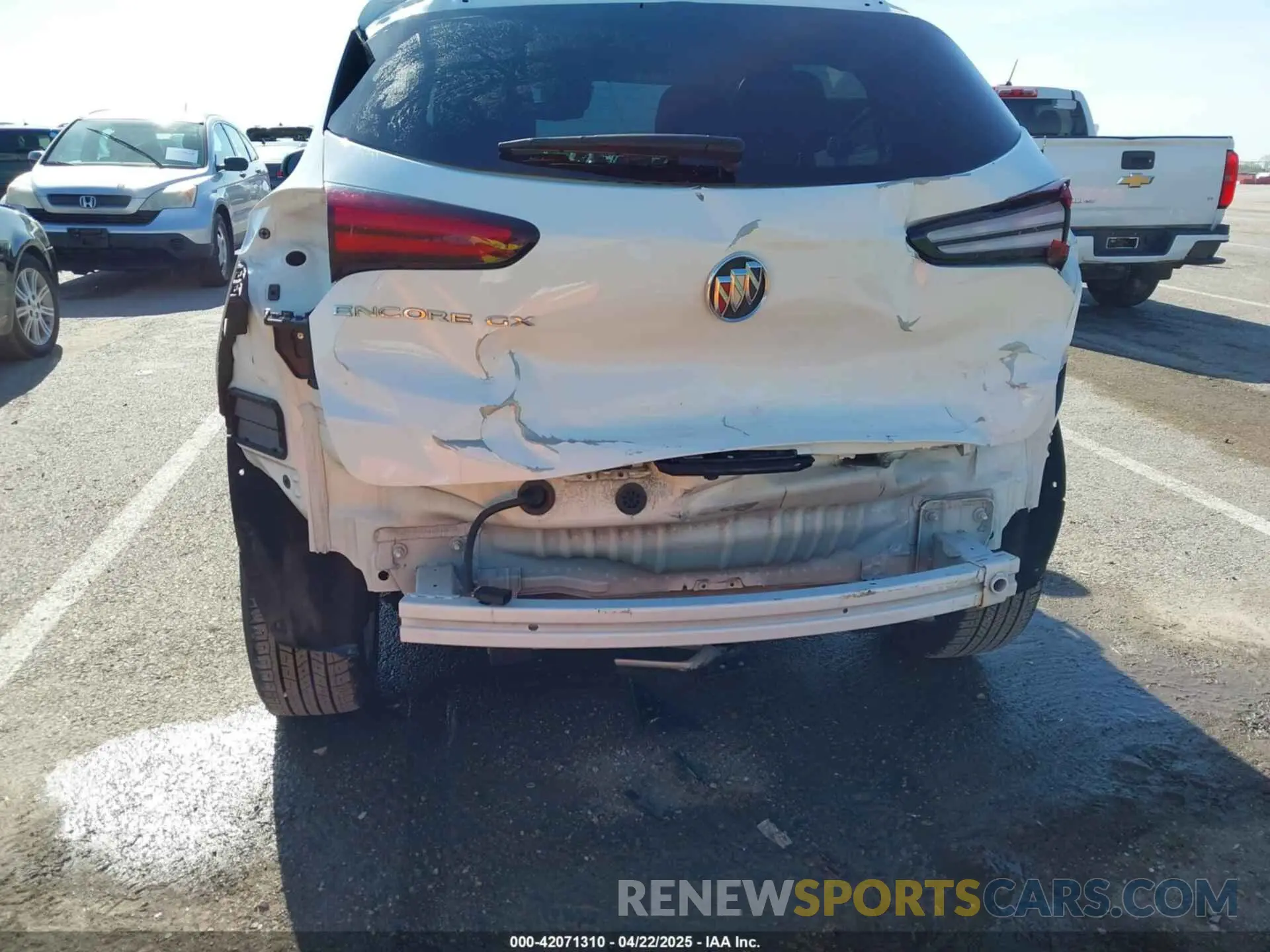 6 Photograph of a damaged car KL4MMBS22PB134758 BUICK ENCORE GX 2023