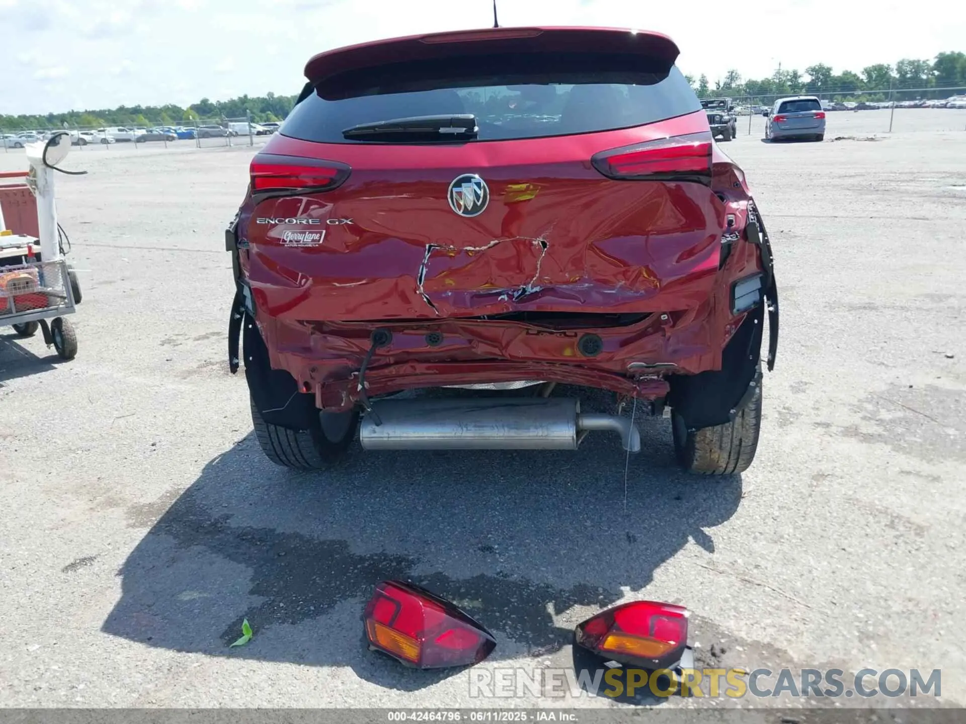 16 Photograph of a damaged car KL4MMBS22PB142844 BUICK ENCORE GX 2023