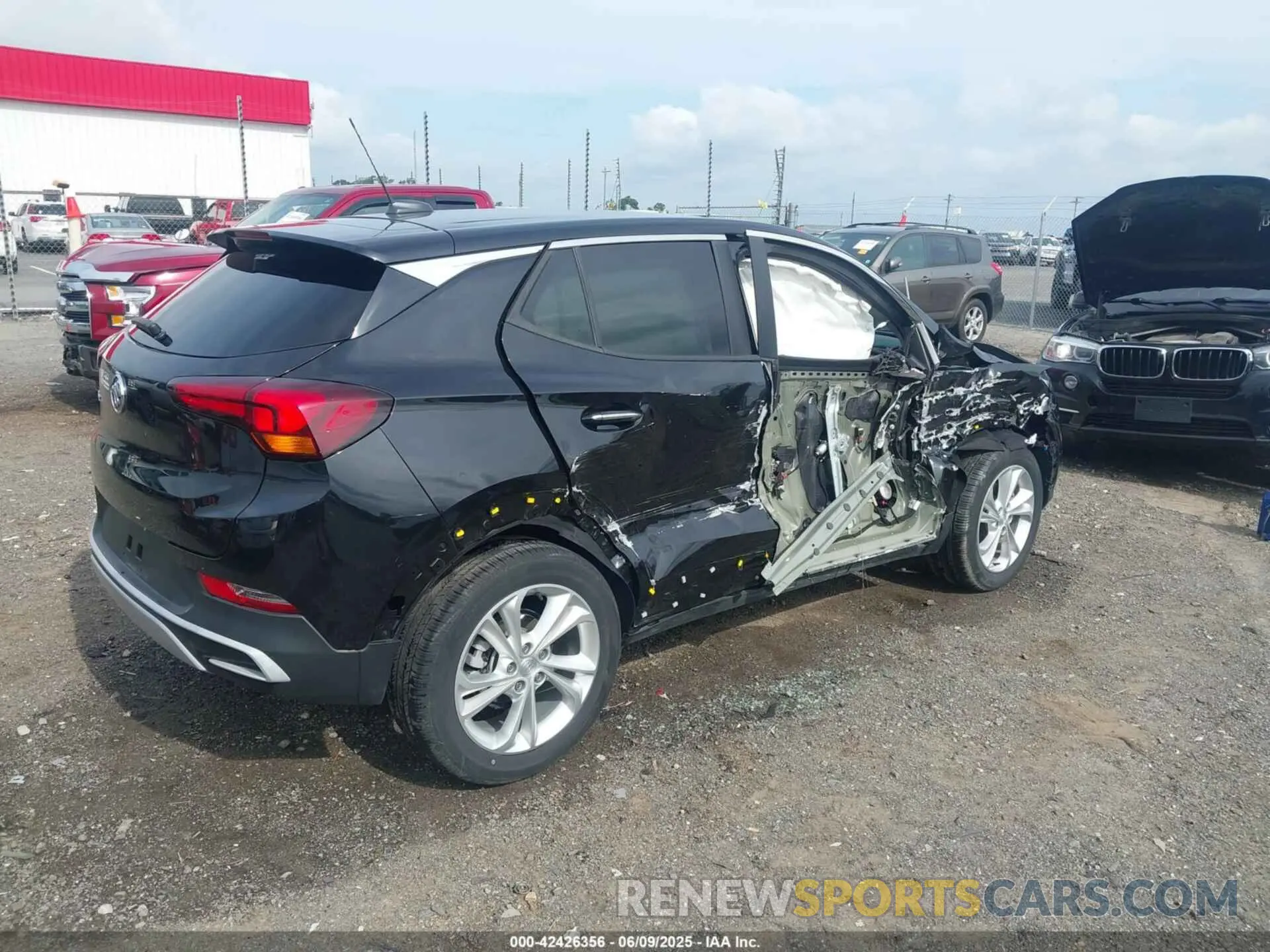 4 Photograph of a damaged car KL4MMBS22PB155397 BUICK ENCORE GX 2023
