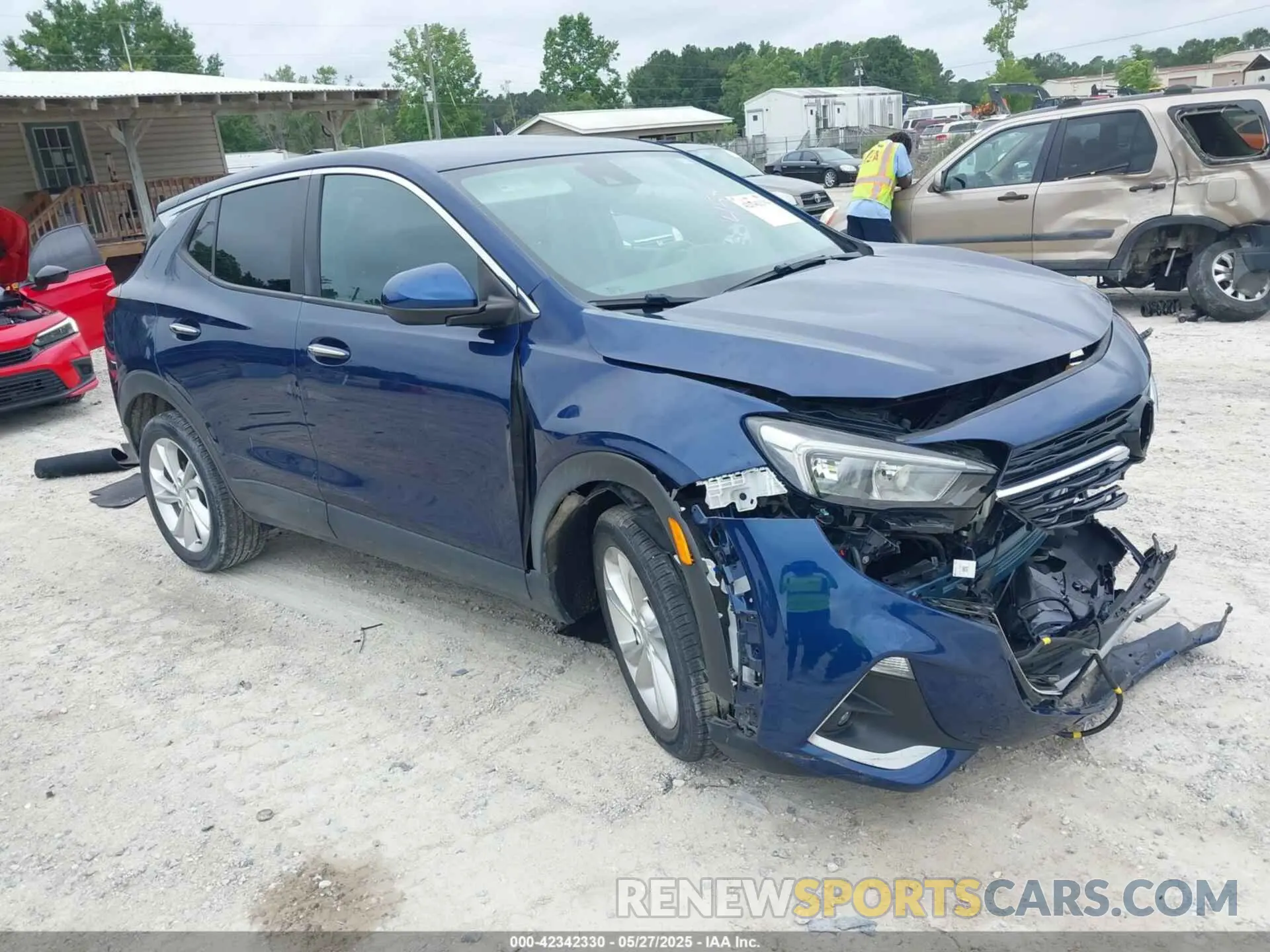 1 Photograph of a damaged car KL4MMBS23PB034586 BUICK ENCORE GX 2023