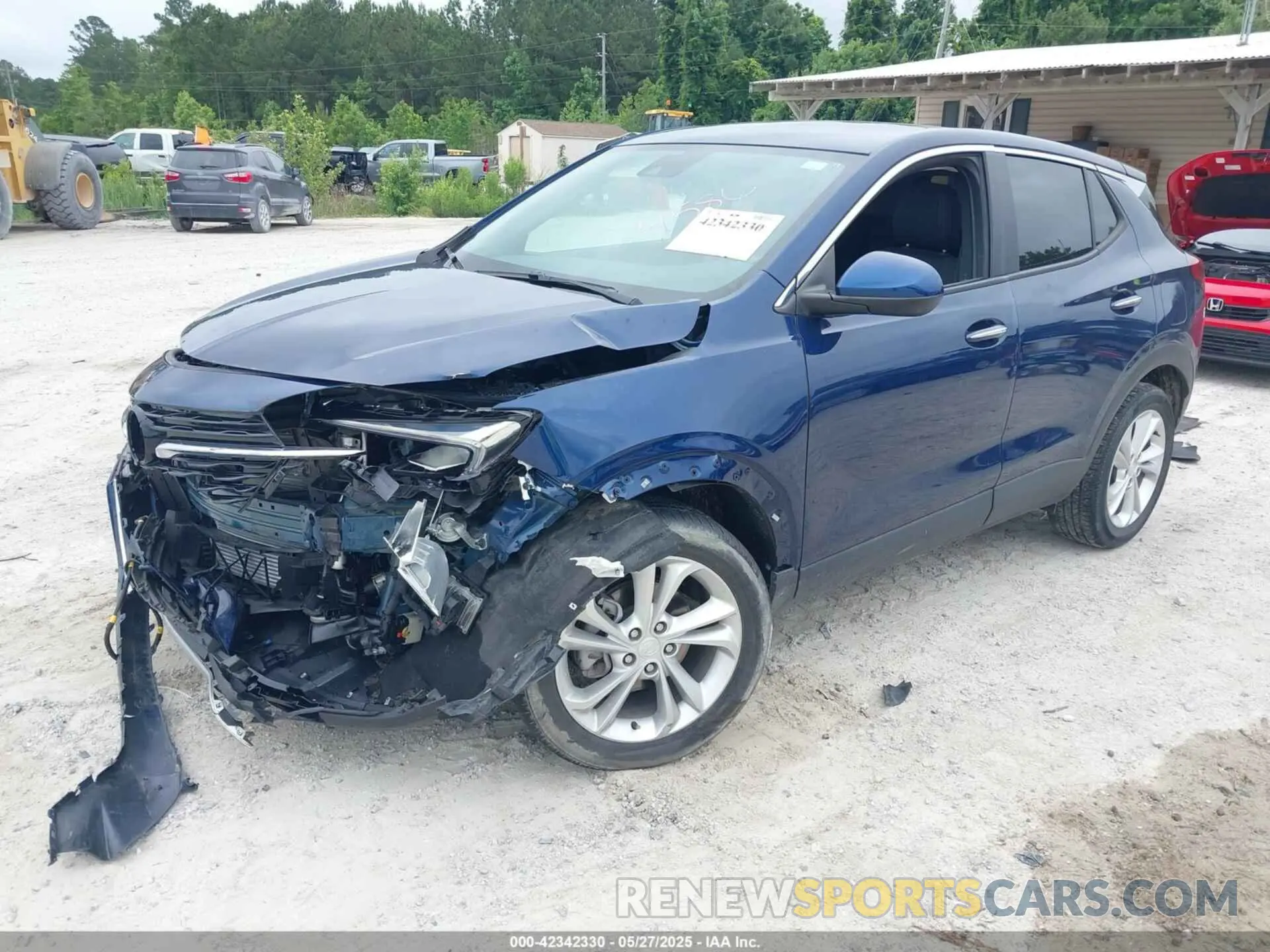 2 Photograph of a damaged car KL4MMBS23PB034586 BUICK ENCORE GX 2023