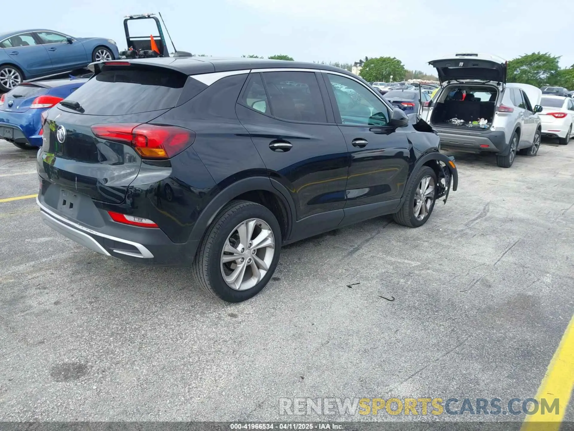 4 Photograph of a damaged car KL4MMBS27PB065999 BUICK ENCORE GX 2023