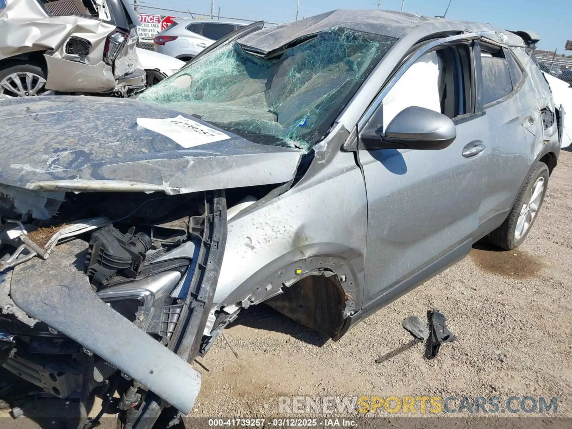 2 Photograph of a damaged car KL4MMBS28PB086800 BUICK ENCORE GX 2023