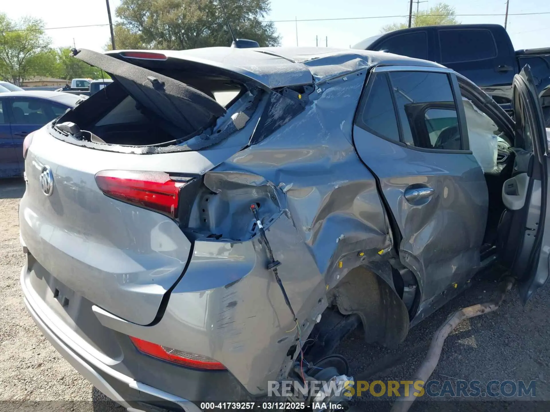 4 Photograph of a damaged car KL4MMBS28PB086800 BUICK ENCORE GX 2023