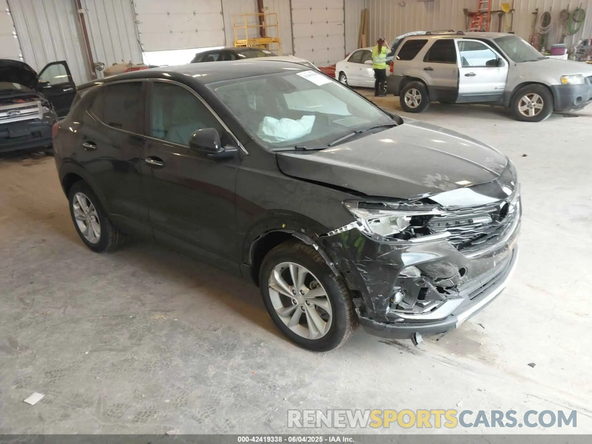 1 Photograph of a damaged car KL4MMCSL0PB071383 BUICK ENCORE GX 2023