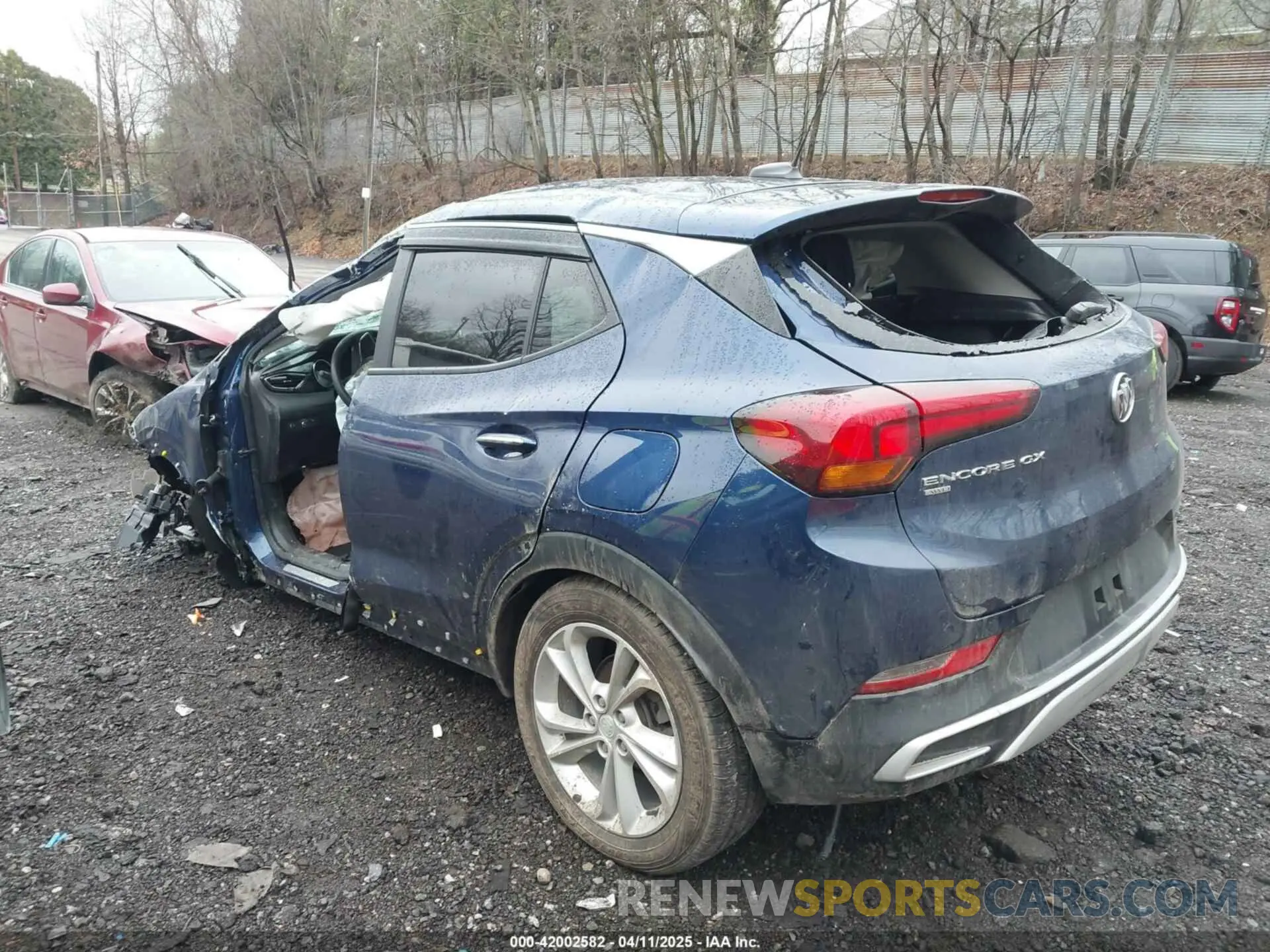 3 Photograph of a damaged car KL4MMCSL4PB104398 BUICK ENCORE GX 2023