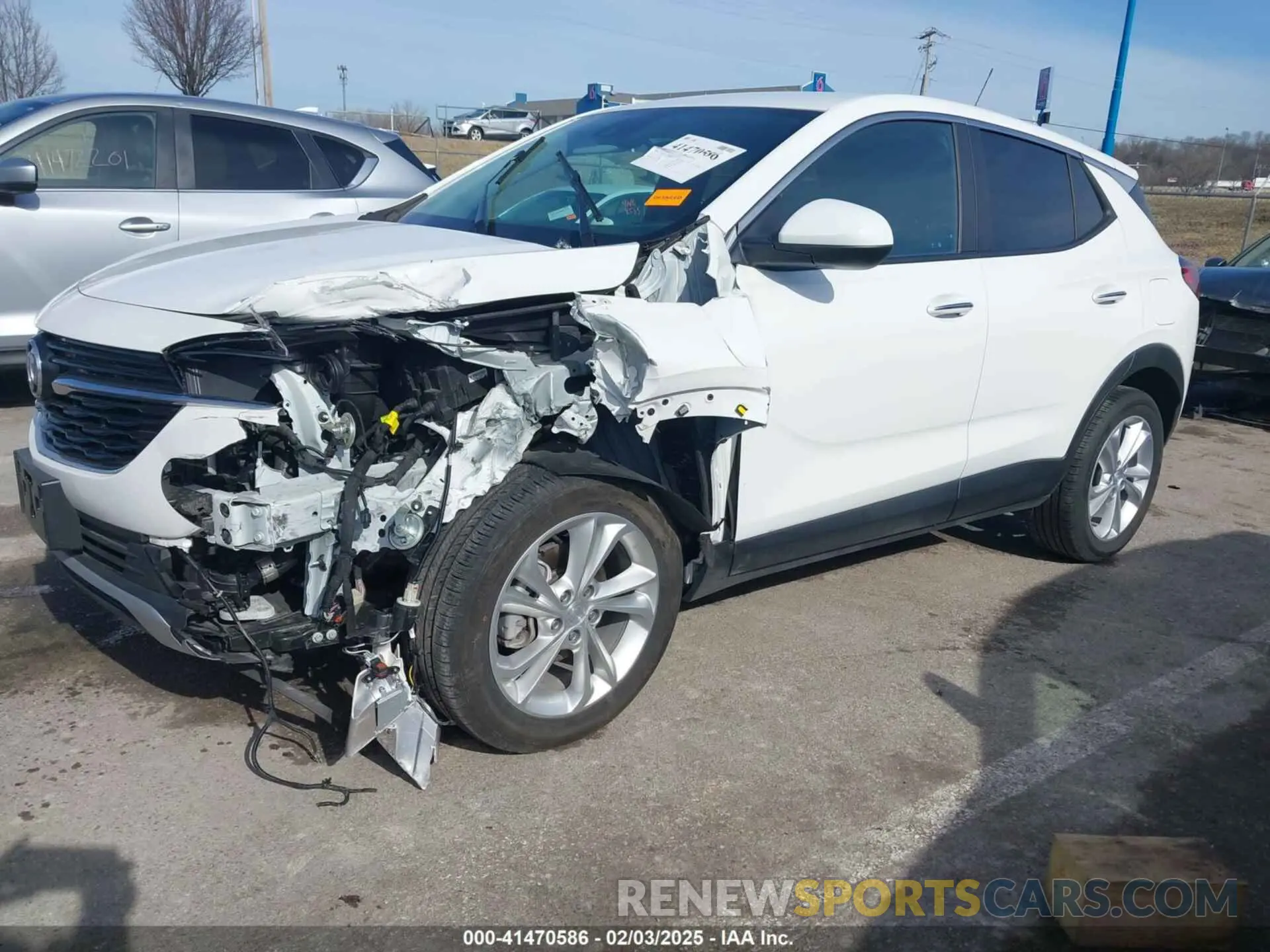 2 Photograph of a damaged car KL4MMCSL5PB111652 BUICK ENCORE GX 2023