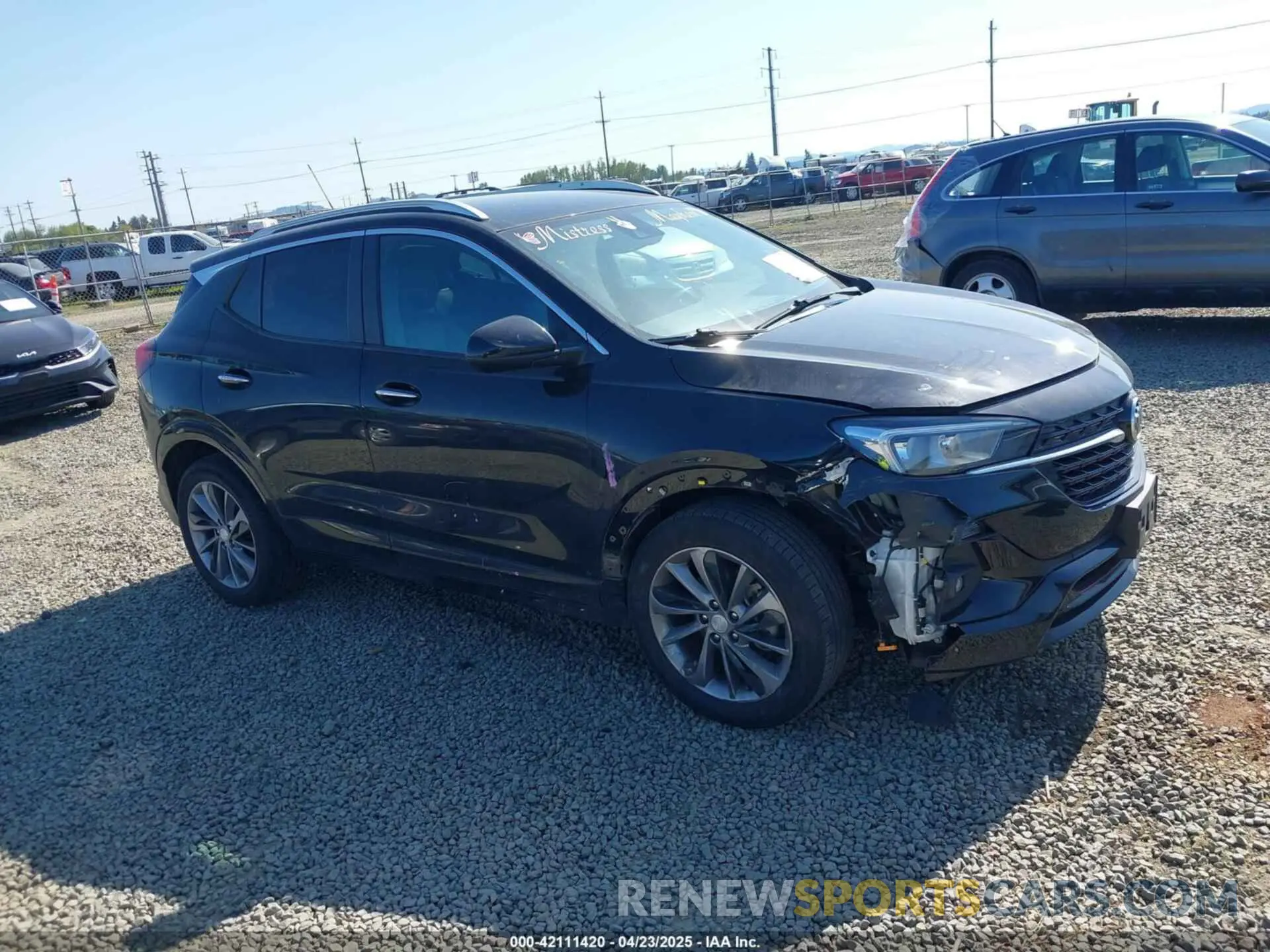1 Photograph of a damaged car KL4MMDS25PB135740 BUICK ENCORE GX 2023