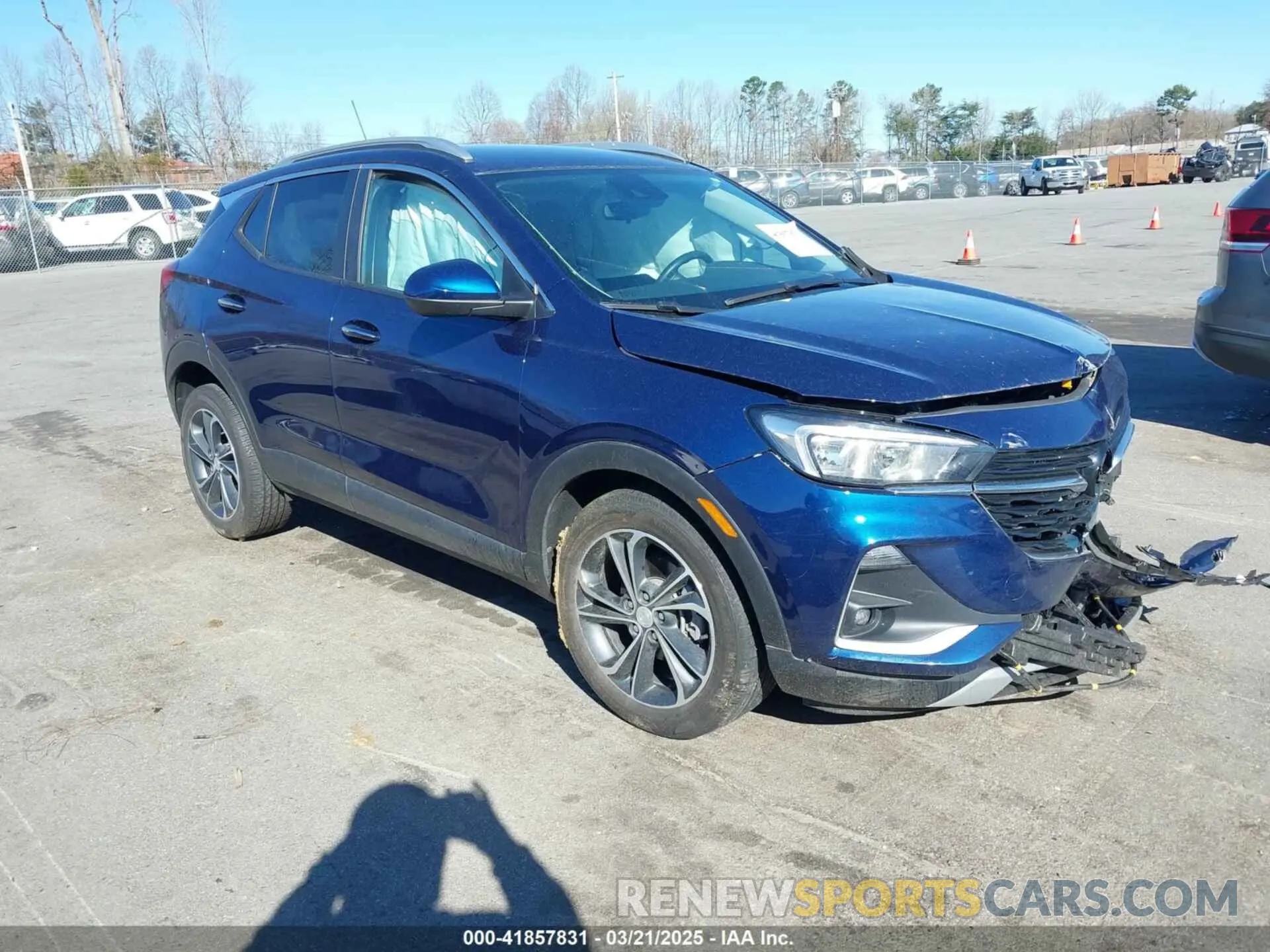 1 Photograph of a damaged car KL4MMDS26PB054181 BUICK ENCORE GX 2023