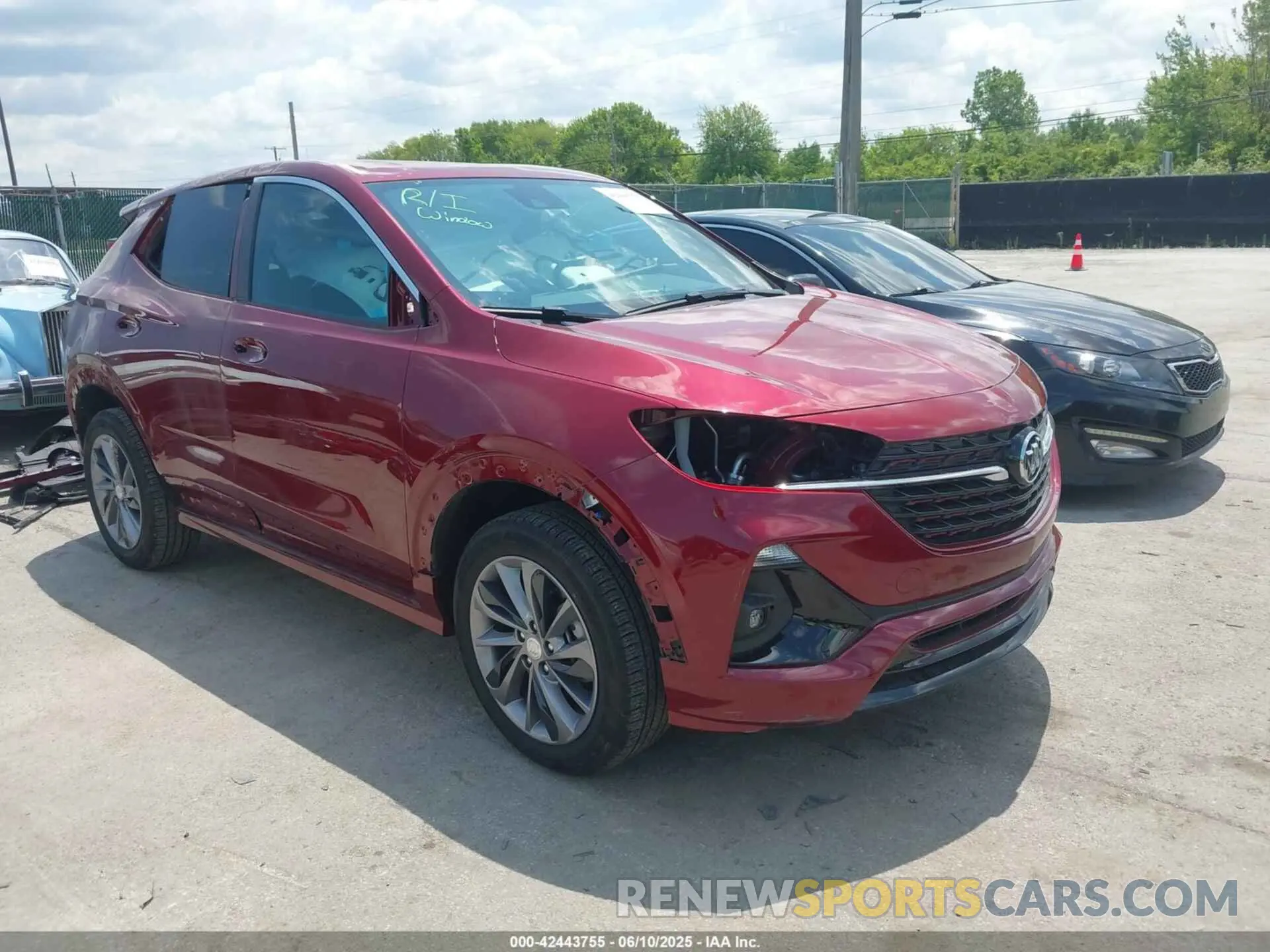 1 Photograph of a damaged car KL4MMDS26PB097855 BUICK ENCORE GX 2023