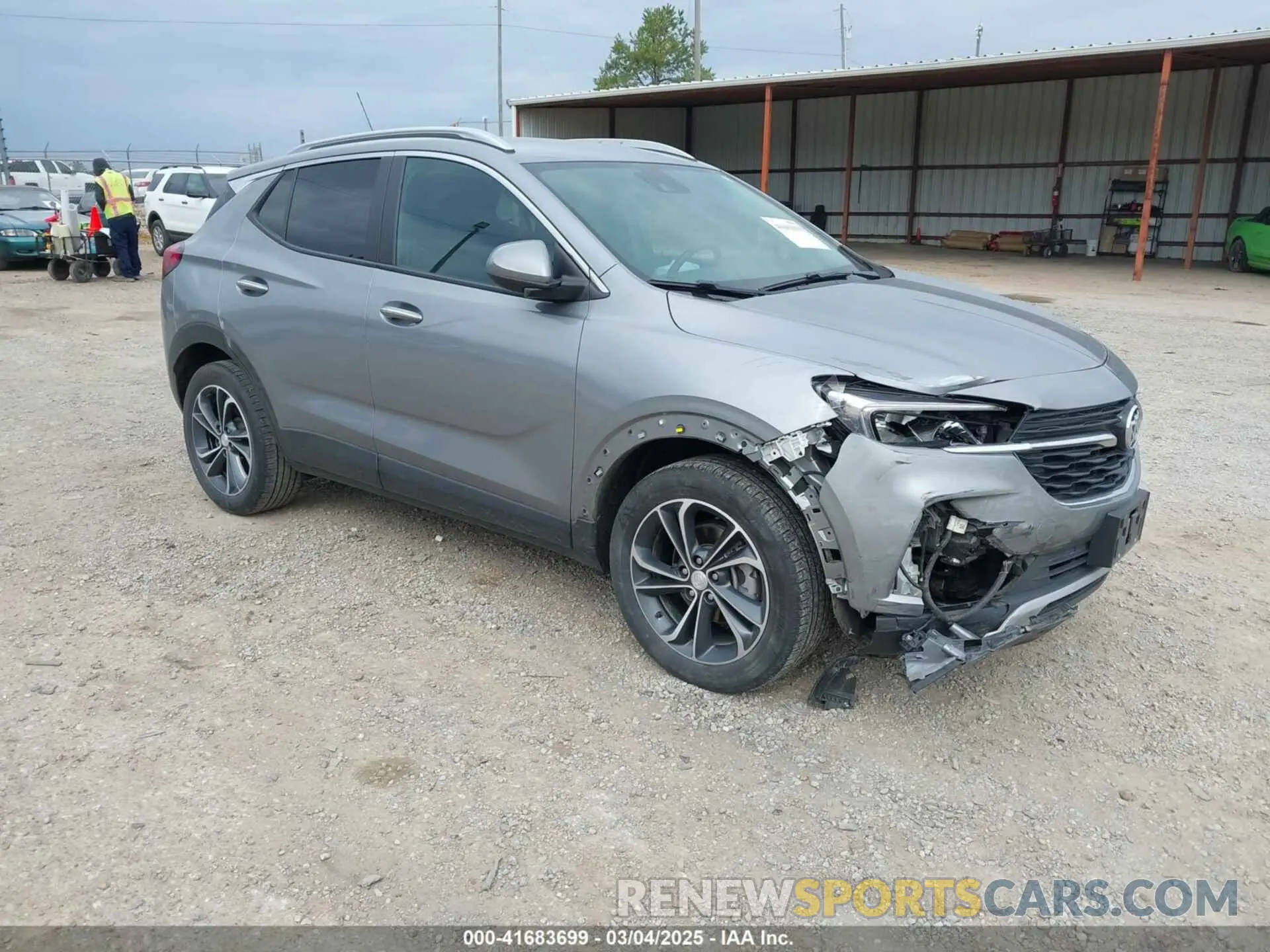 1 Photograph of a damaged car KL4MMDS27PB061088 BUICK ENCORE GX 2023