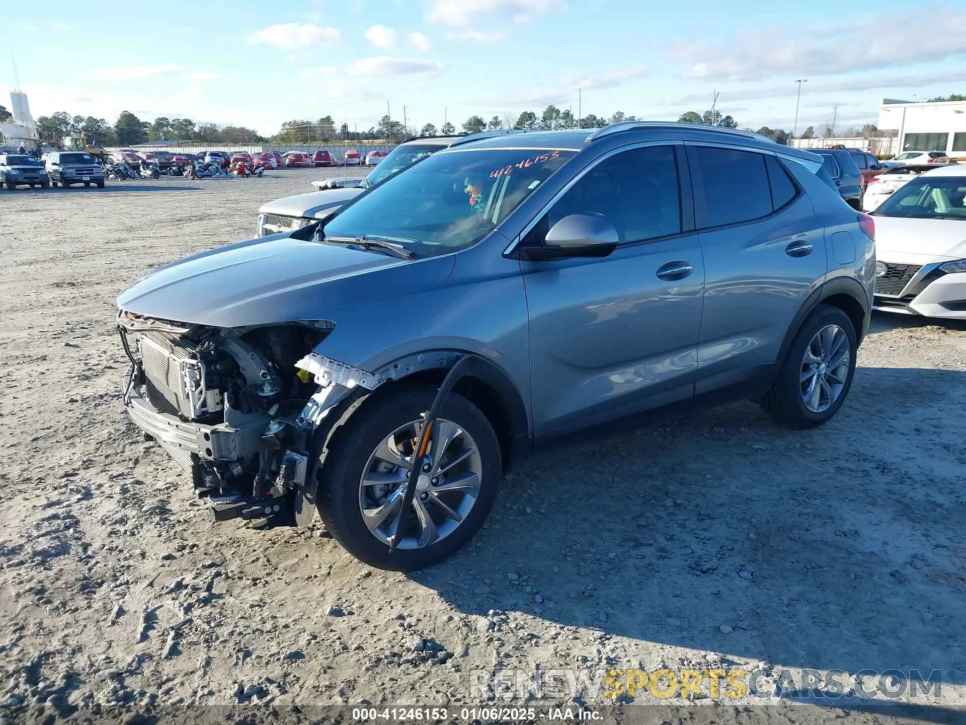2 Photograph of a damaged car KL4MMDS28PB068485 BUICK ENCORE GX 2023