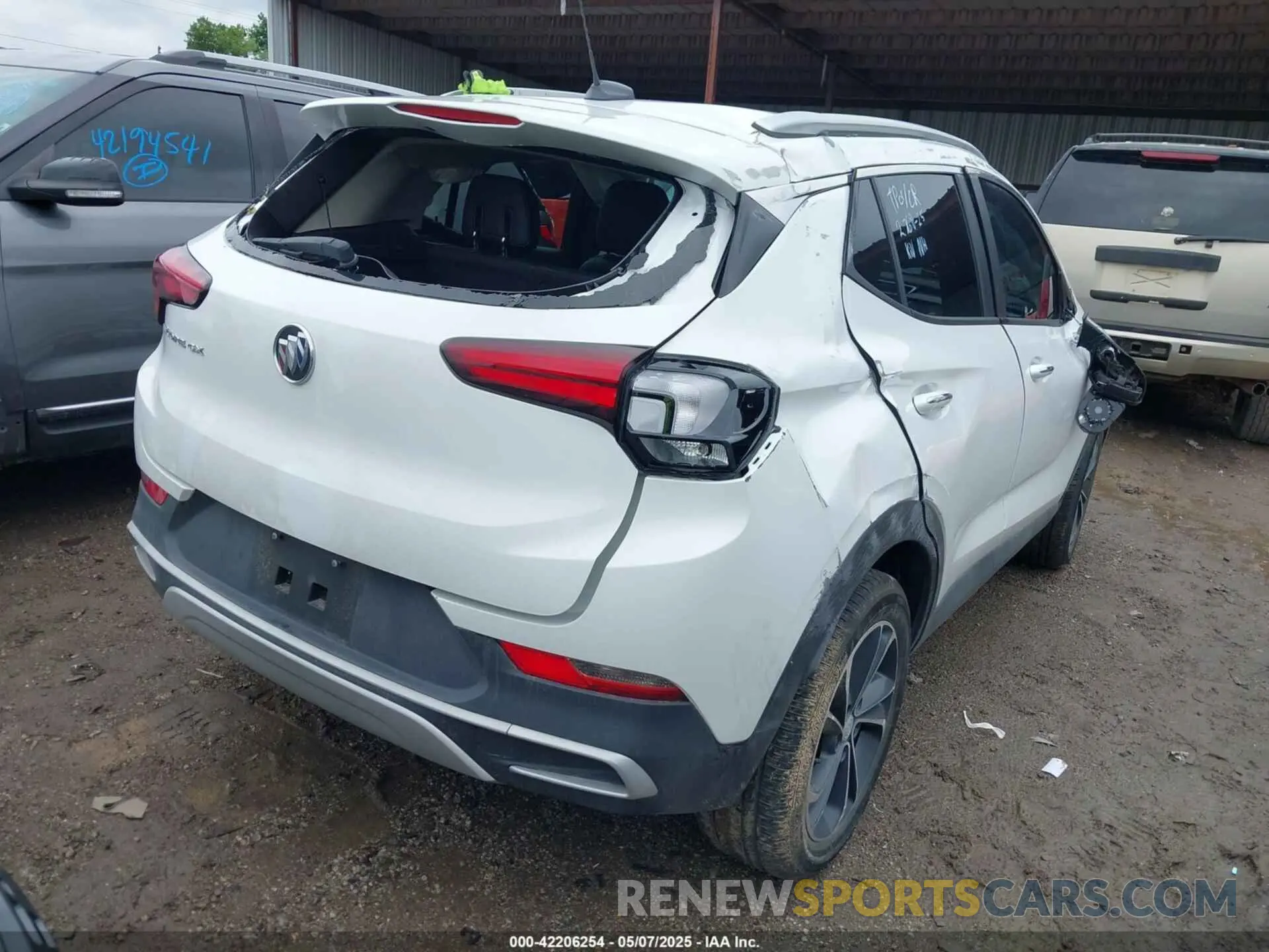 4 Photograph of a damaged car KL4MMDS28PB154198 BUICK ENCORE GX 2023