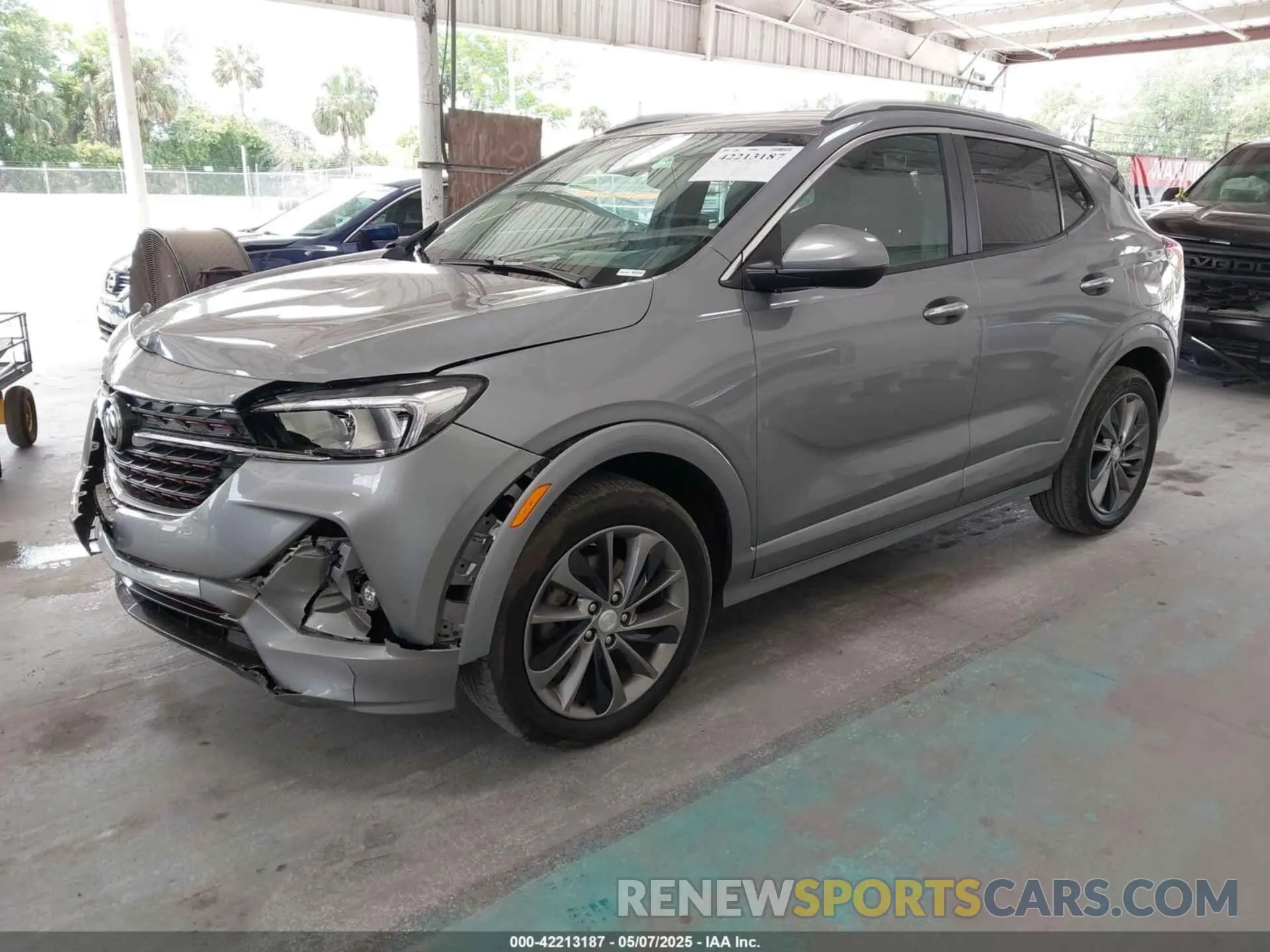 2 Photograph of a damaged car KL4MMDSL4PB123491 BUICK ENCORE GX 2023