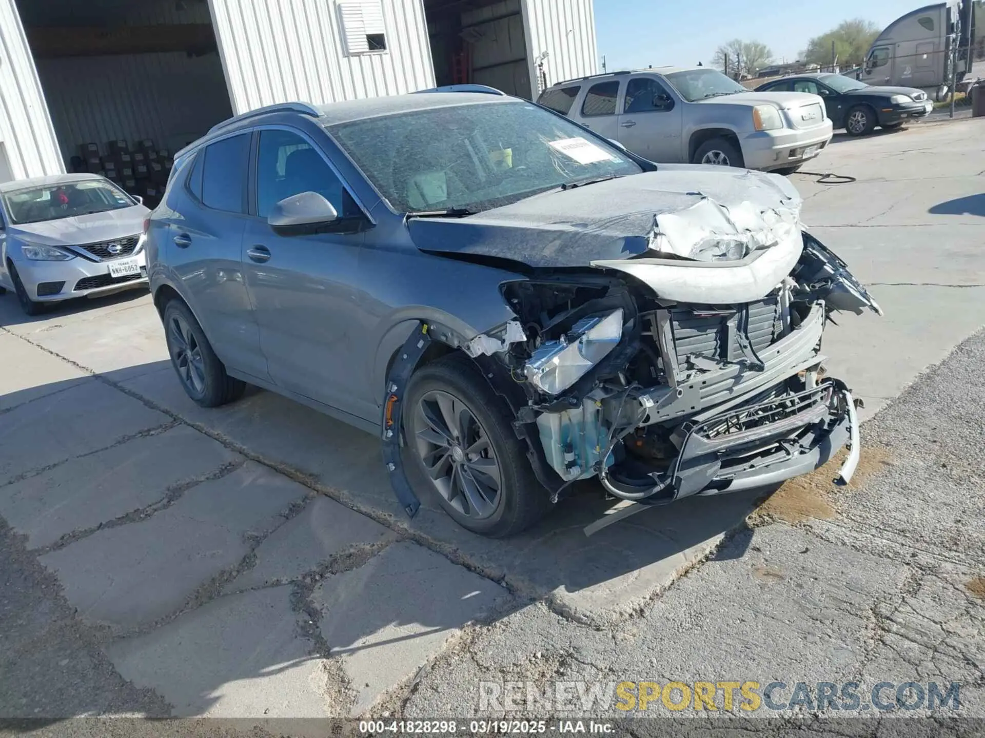 1 Photograph of a damaged car KL4MMDSL6PB004194 BUICK ENCORE GX 2023
