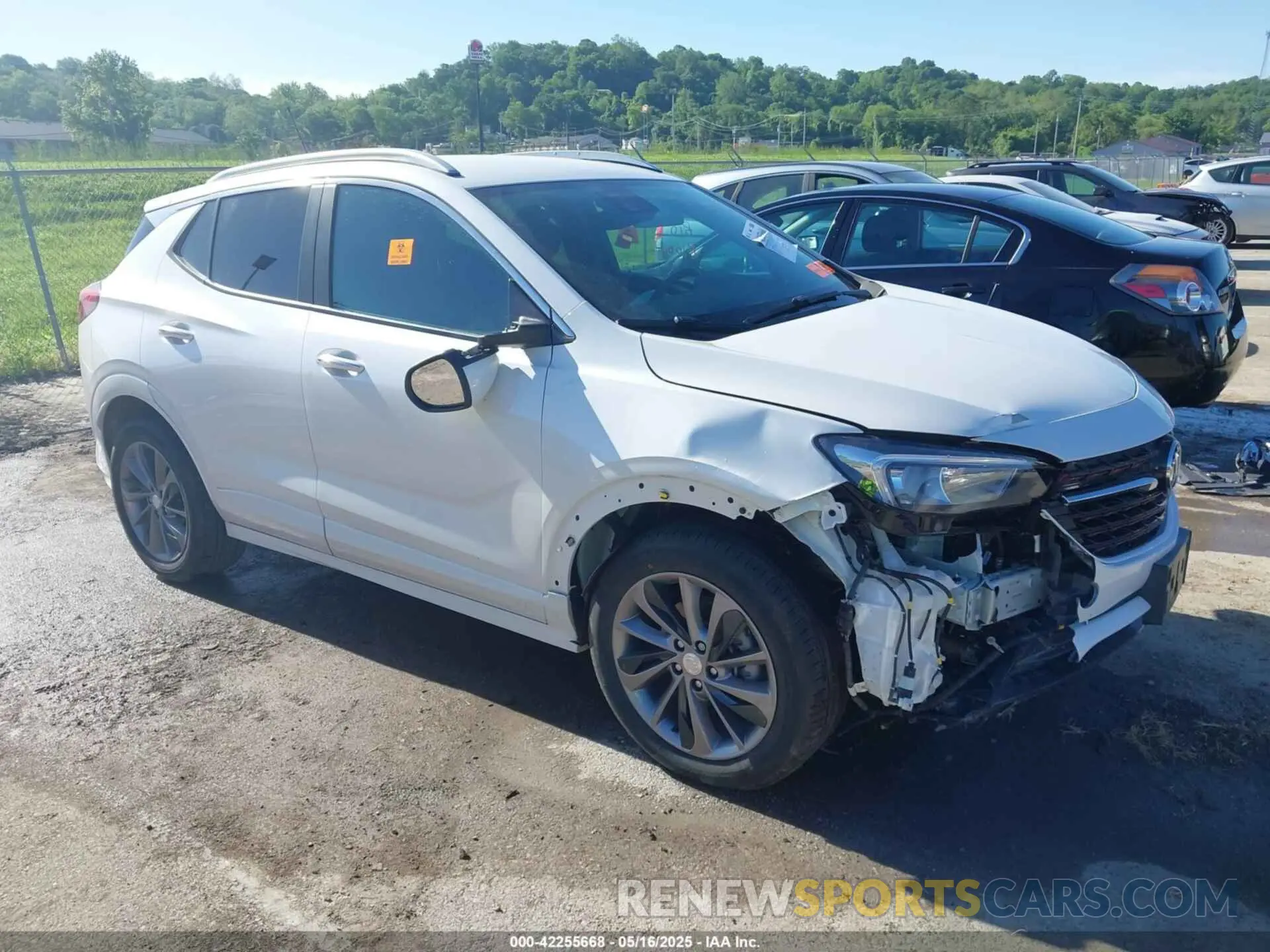 1 Photograph of a damaged car KL4MMDSL7PB015303 BUICK ENCORE GX 2023