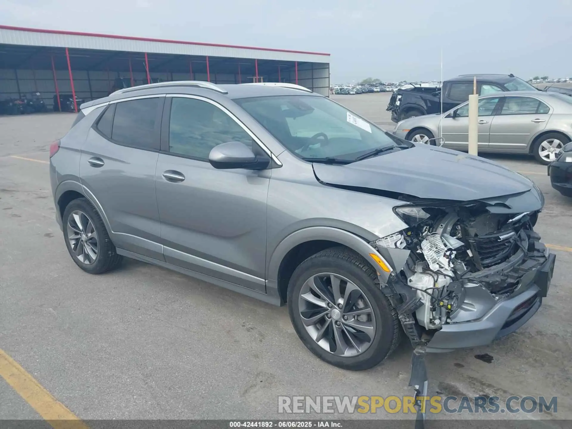 1 Photograph of a damaged car KL4MMESL2PB128761 BUICK ENCORE GX 2023