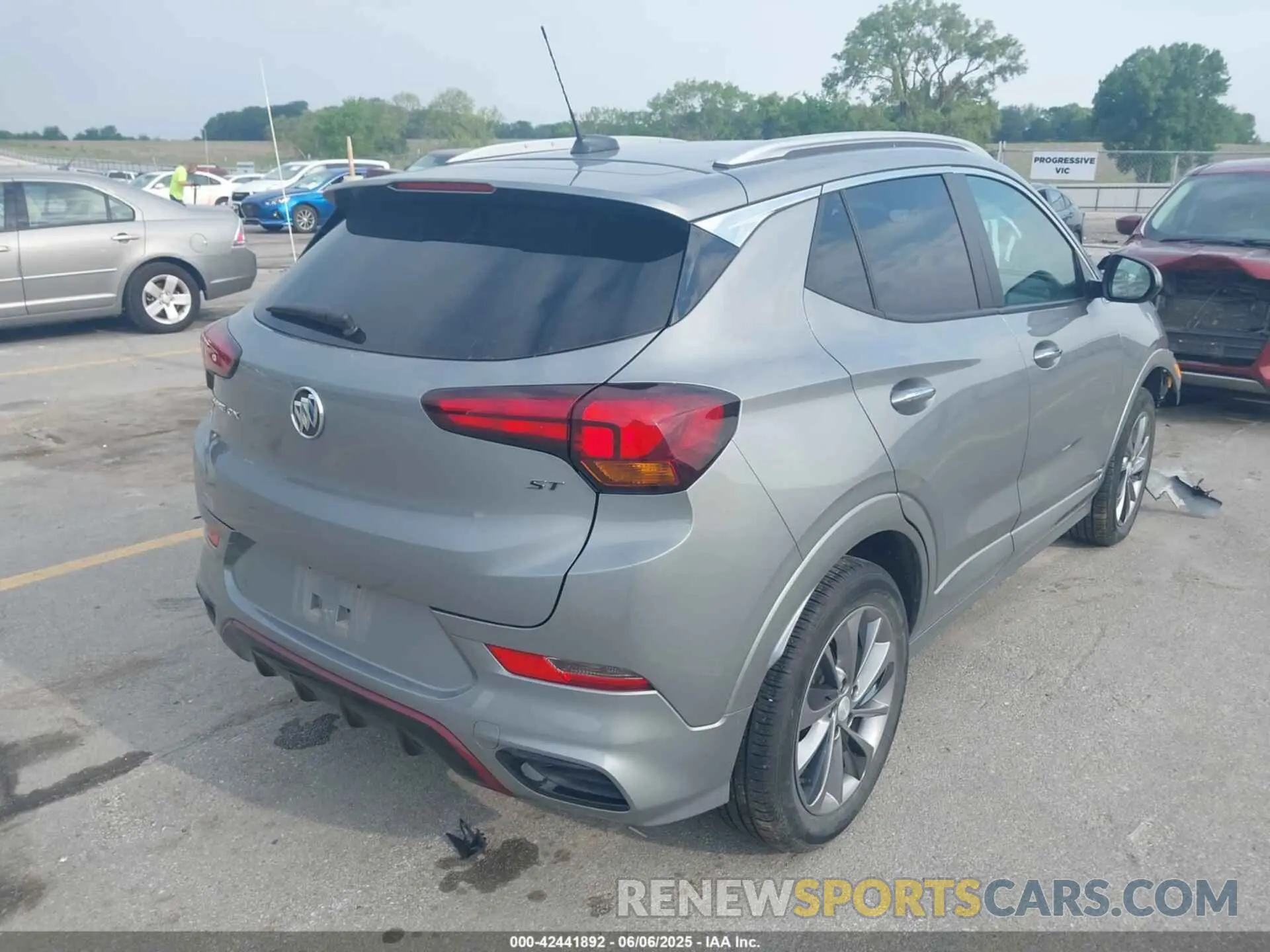 4 Photograph of a damaged car KL4MMESL2PB128761 BUICK ENCORE GX 2023