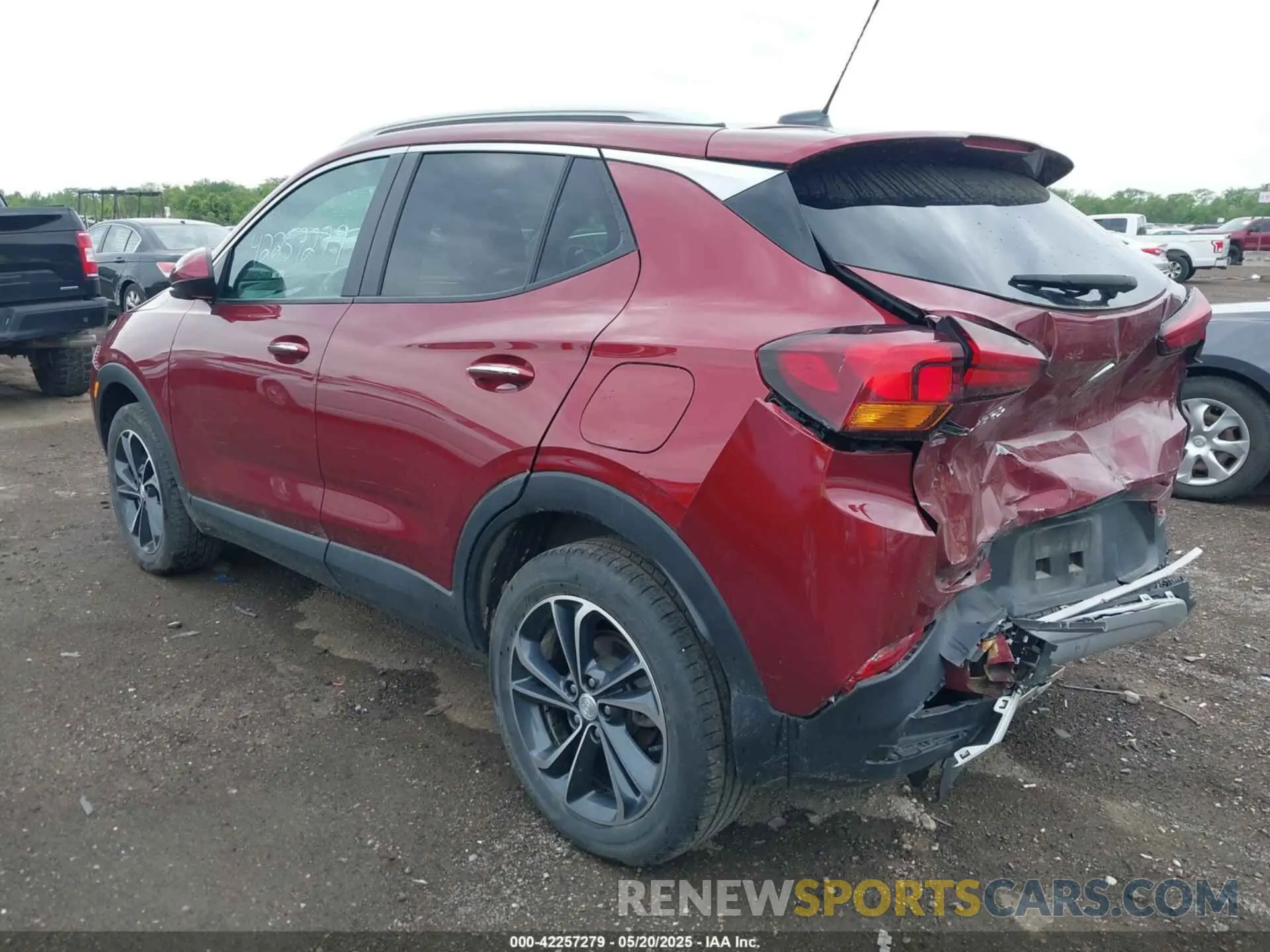 3 Photograph of a damaged car KL4MMESL3PB009889 BUICK ENCORE GX 2023