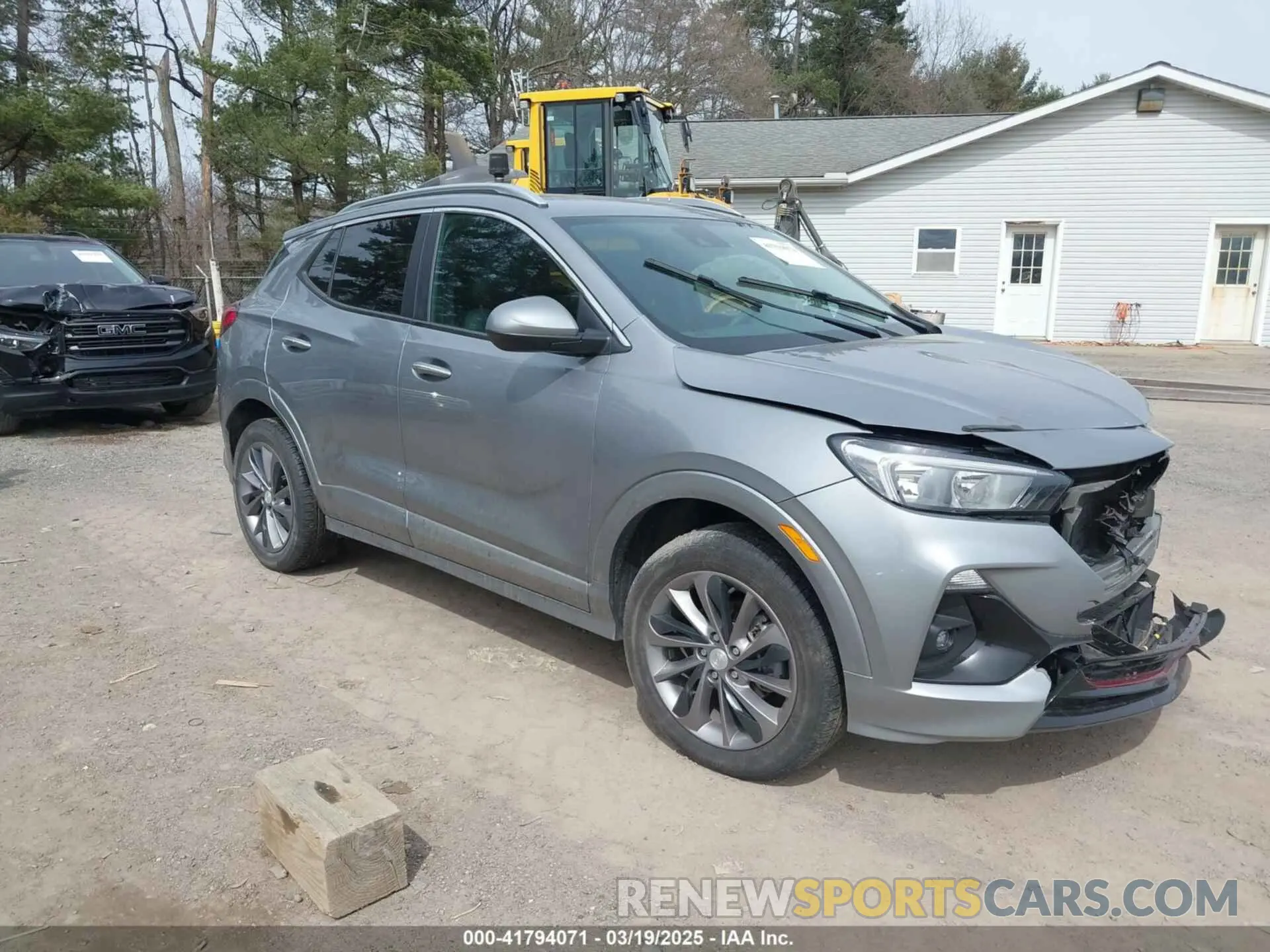 1 Photograph of a damaged car KL4MMESL3PB035845 BUICK ENCORE GX 2023